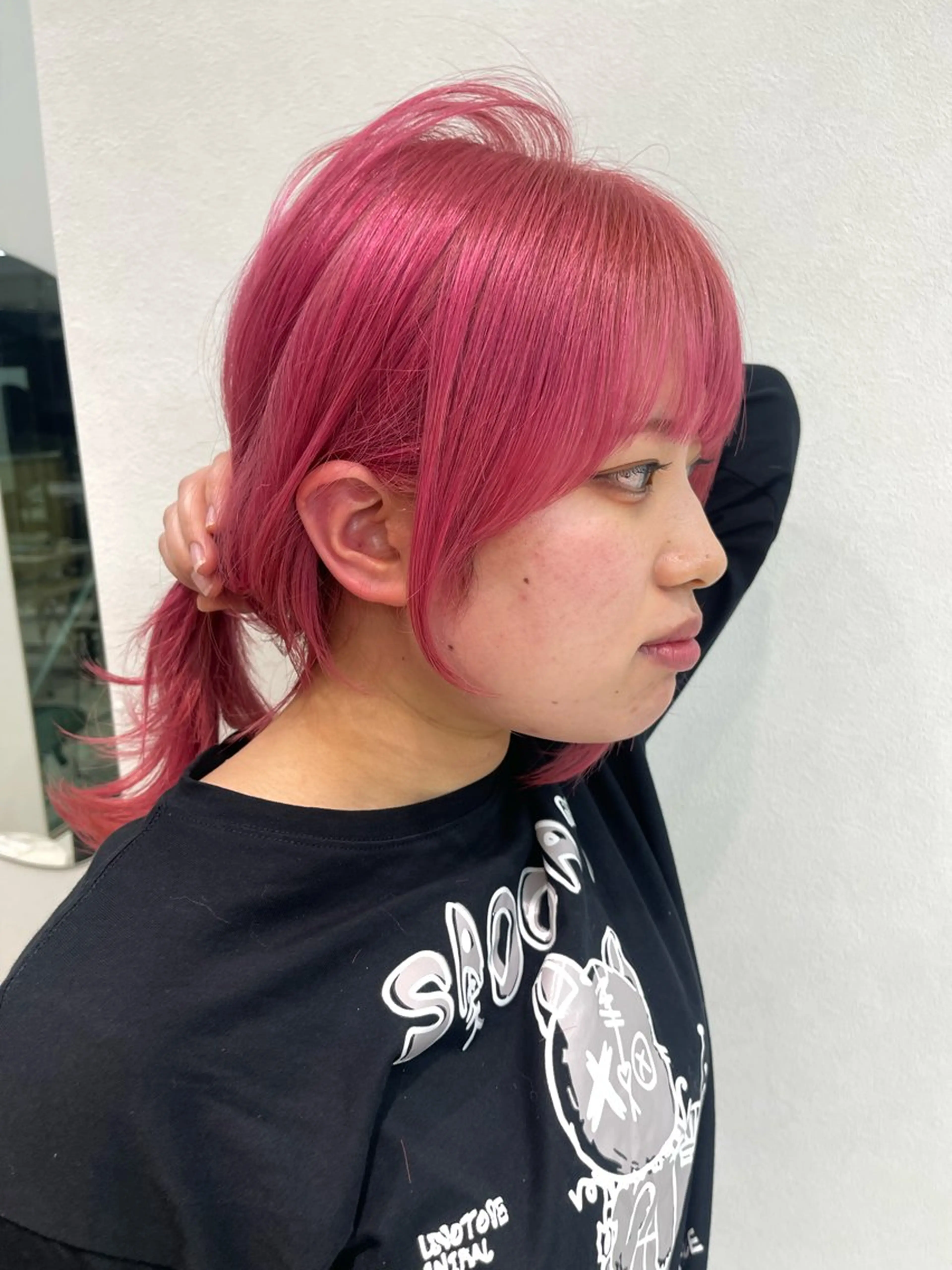 カット TENSHO ハイトーンレイヤーのヘアスタイル