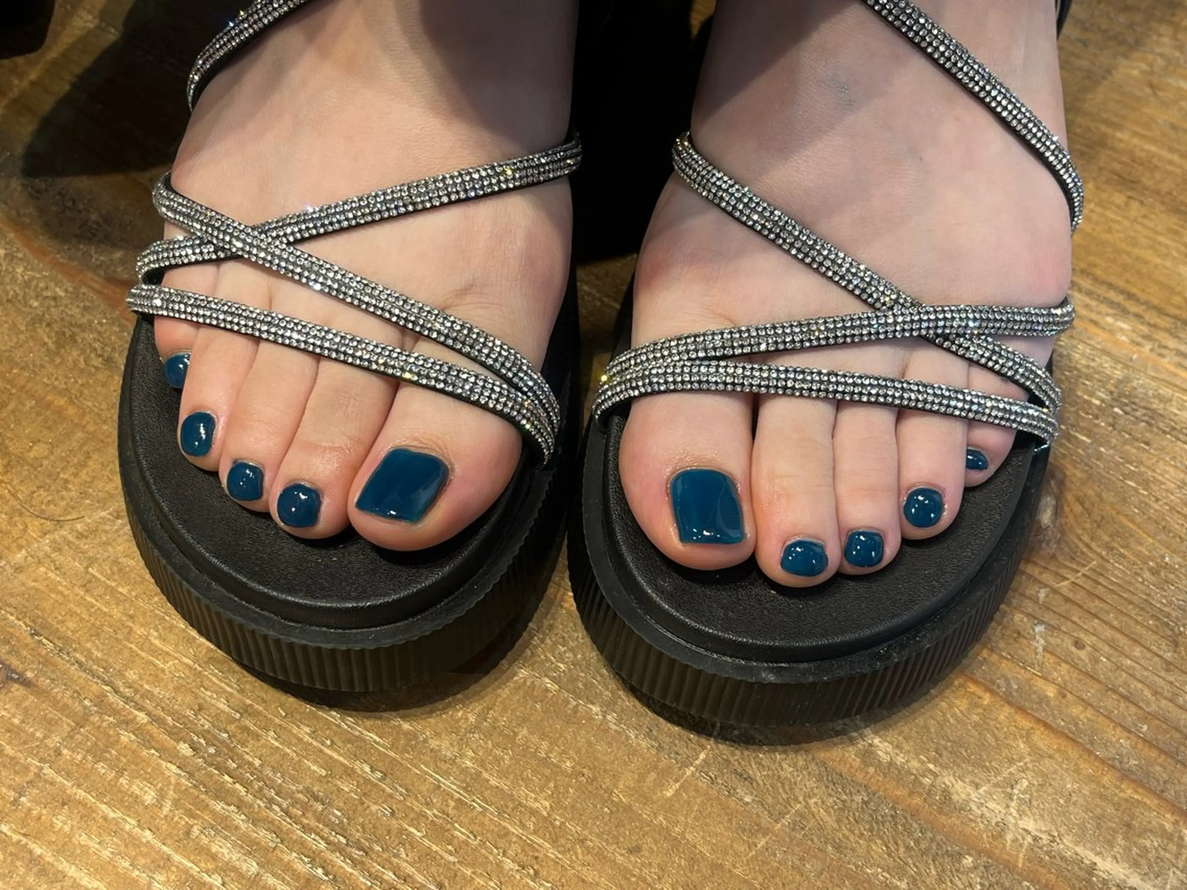 【10月限定🍂/オフあり】footワンカラーの写真