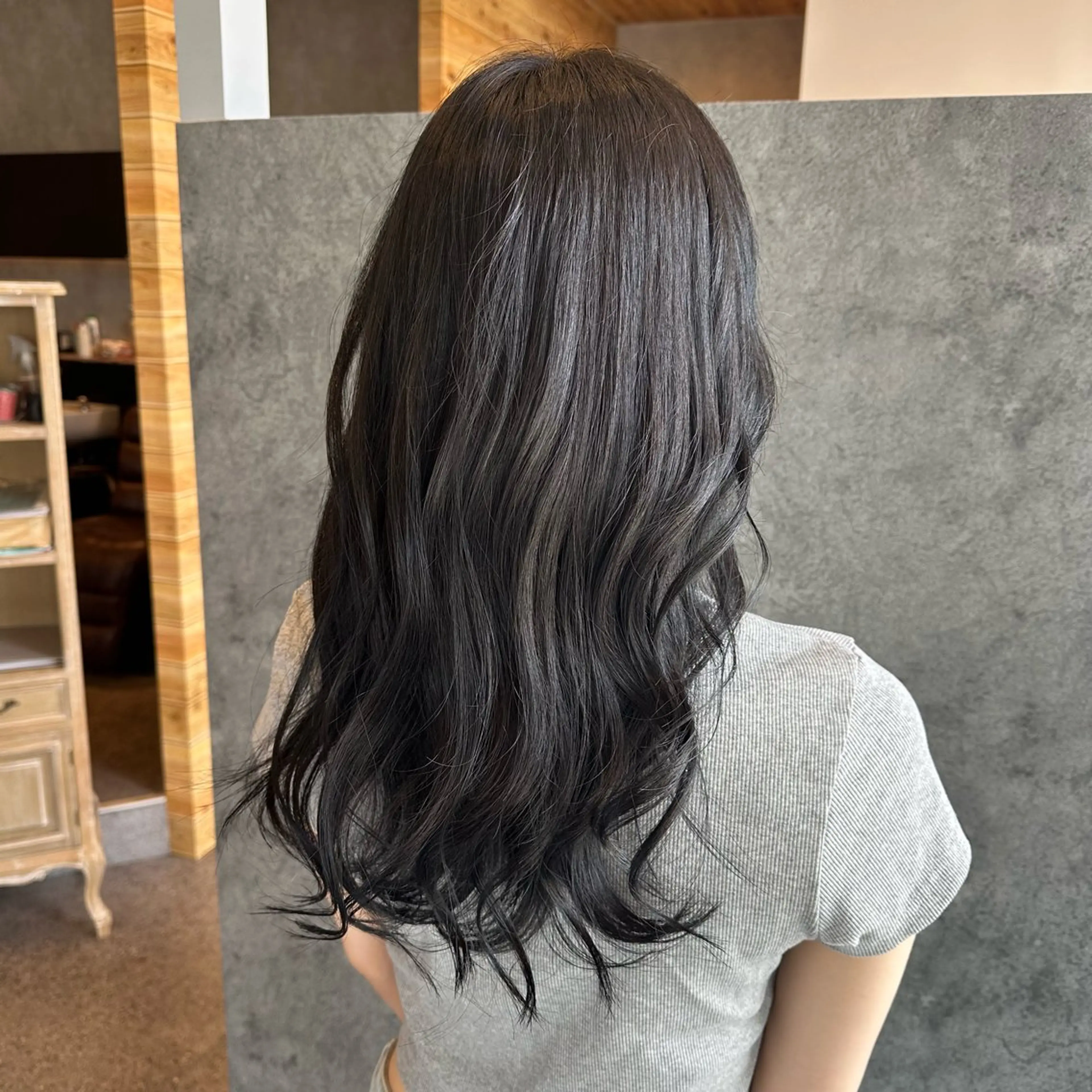 ロング カラー ヘアカラー Agu hair olive所属・伊藤 瑞紀のヘアスタイル