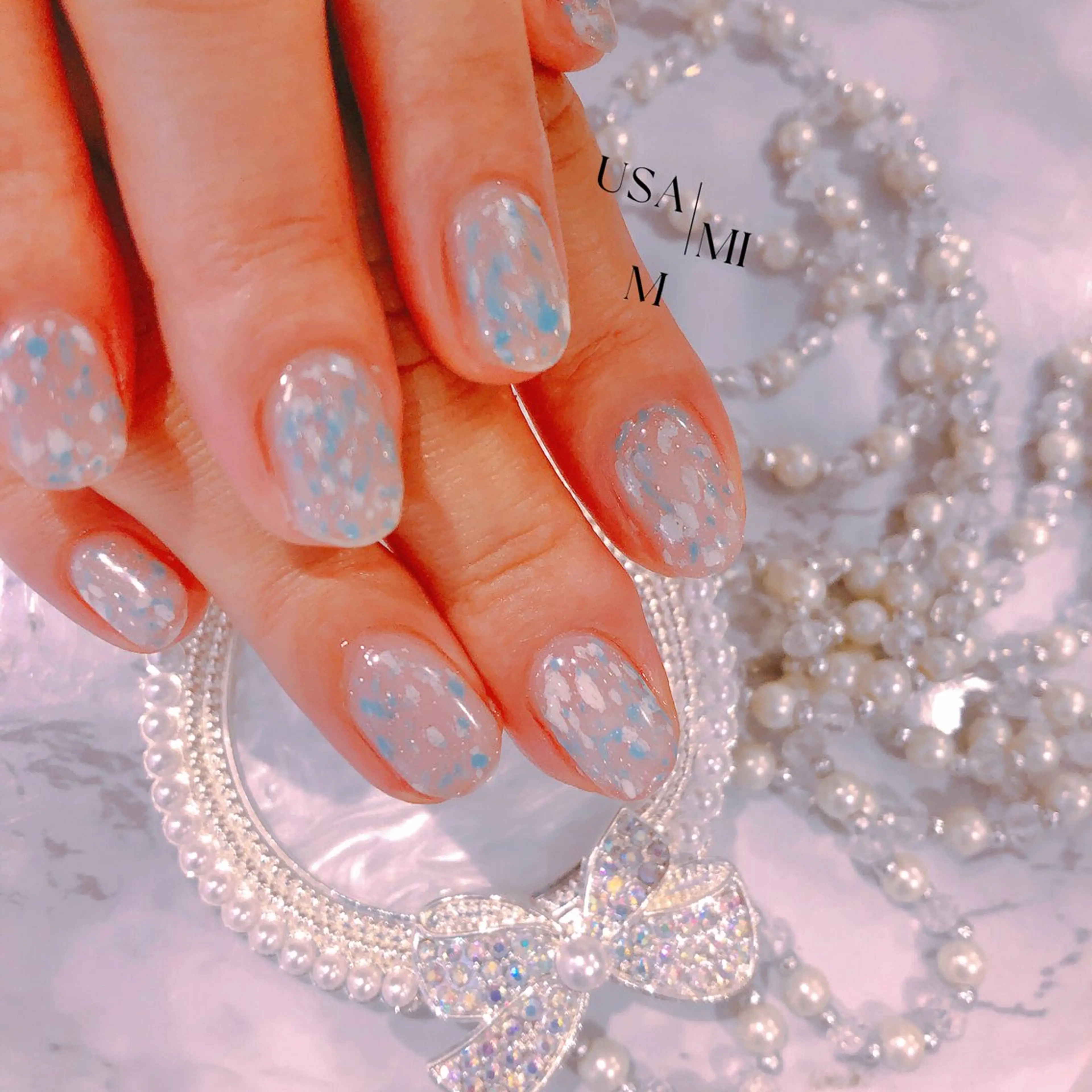 ネイル ハンドネイル USAMiMi 🐰💕のネイルデザイン
