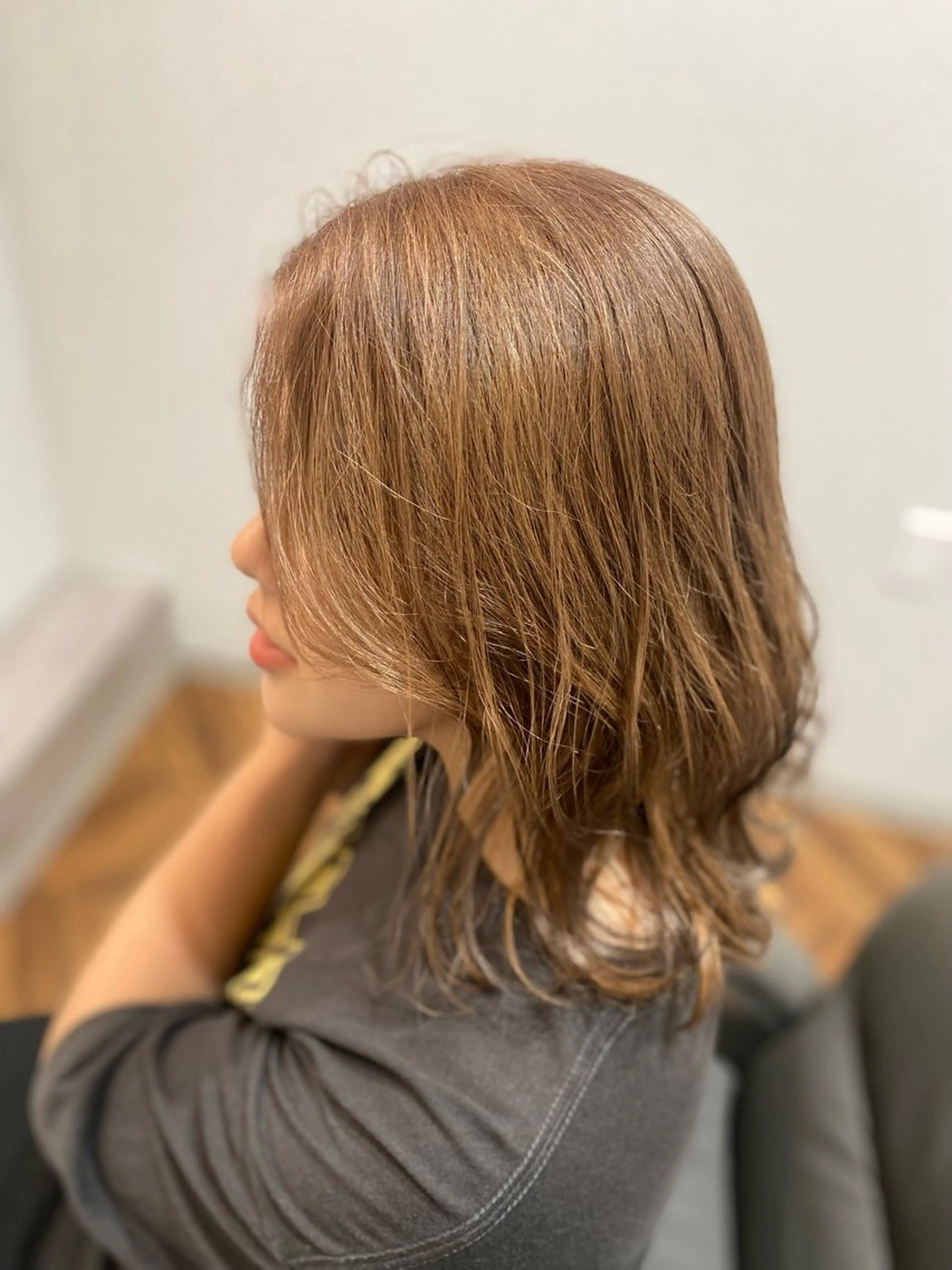 ミディアム カラー カット ヘアカラー トリートメント ◤ Jammin.◢ Mizuho.のヘアスタイル