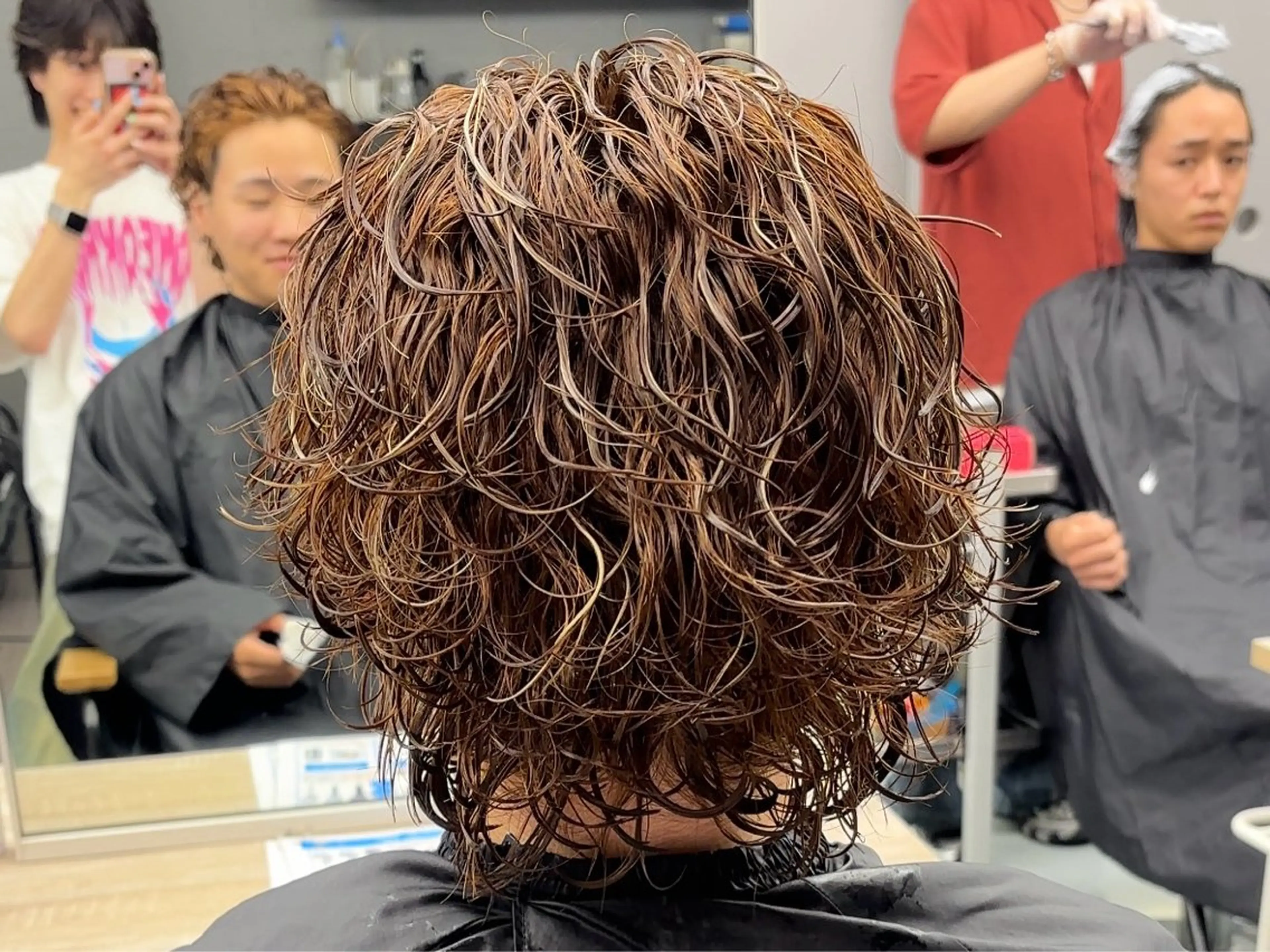 カラー パーマ メンズ カット ヘアカラー パーマ ⚜️メンズ 特化Towa⚜️のヘアスタイル