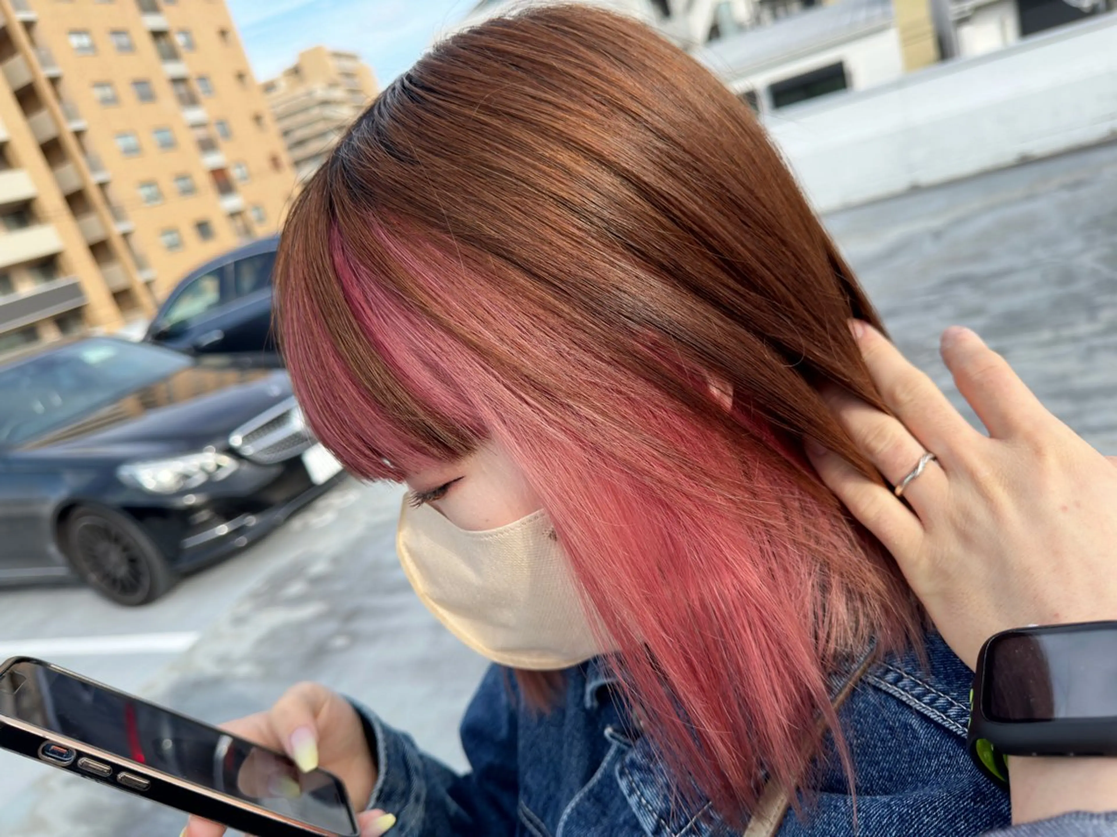 カラー 林 叶也のヘアスタイル