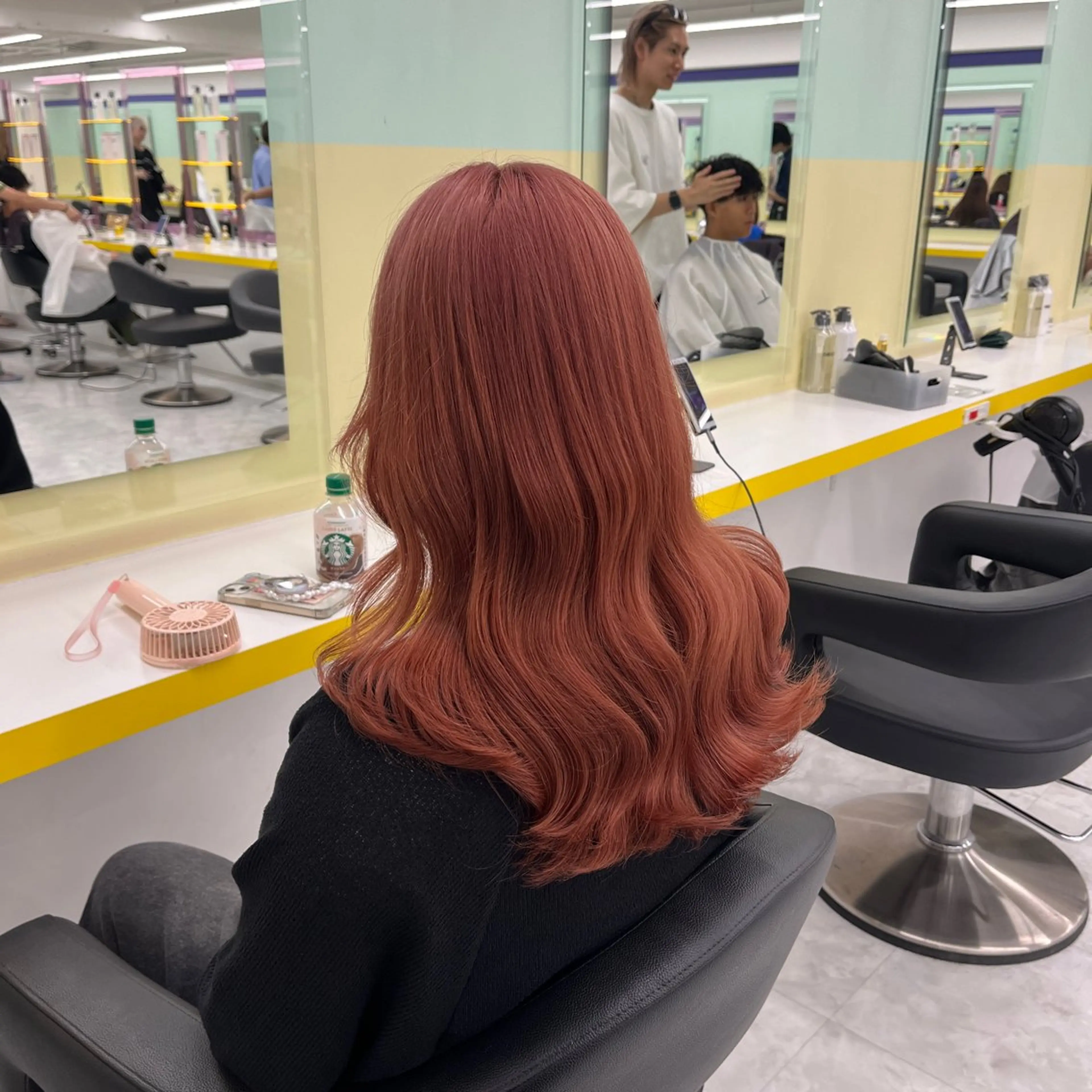 ロング カラー ヘアアレンジ ヘアカラー トリートメント ヘアセット 🎀Girly艶髪カ ラー🎀Harukaのヘアスタイル