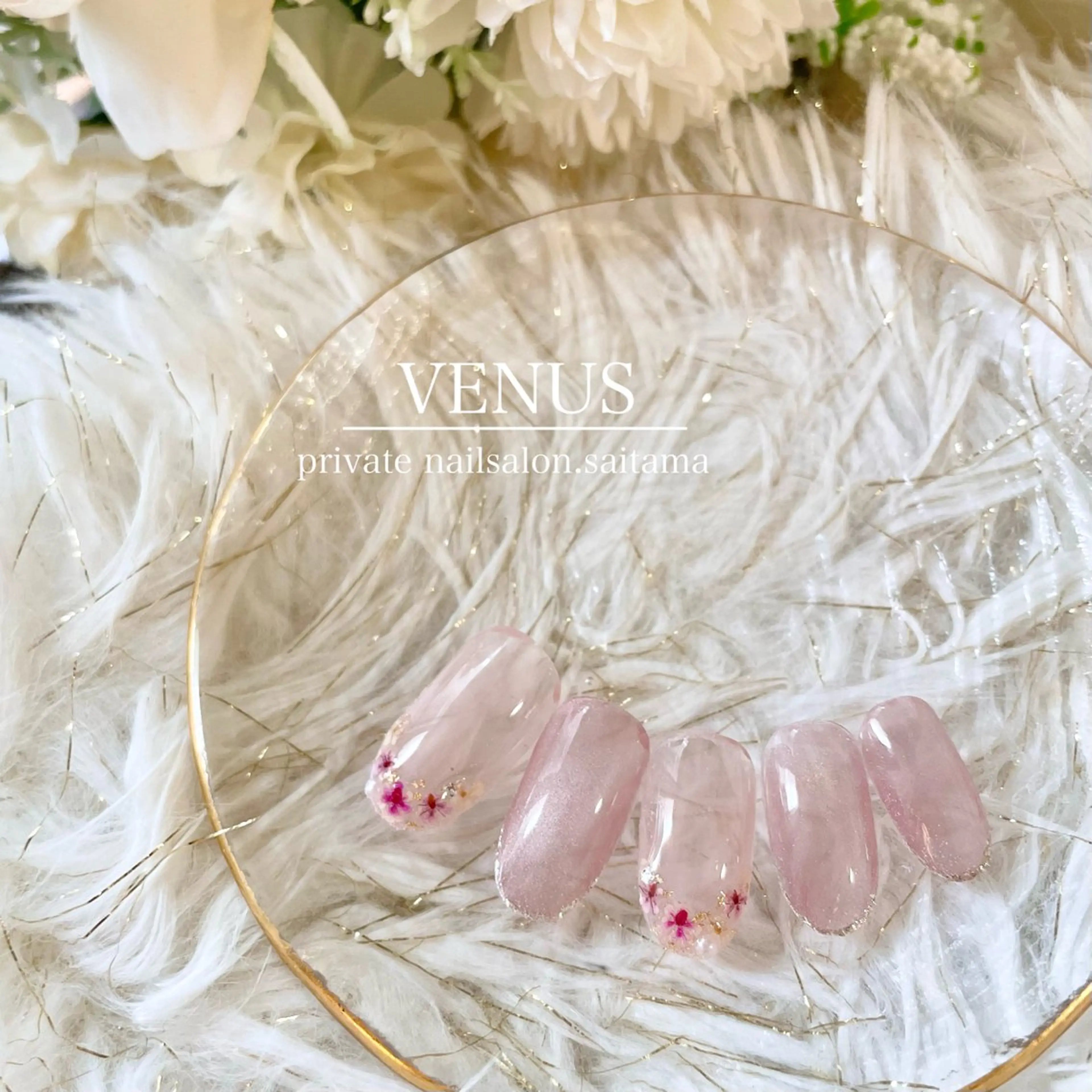 ネイル マグネットネイル ハンドネイル nailsalon VENUSのネイルデザイン