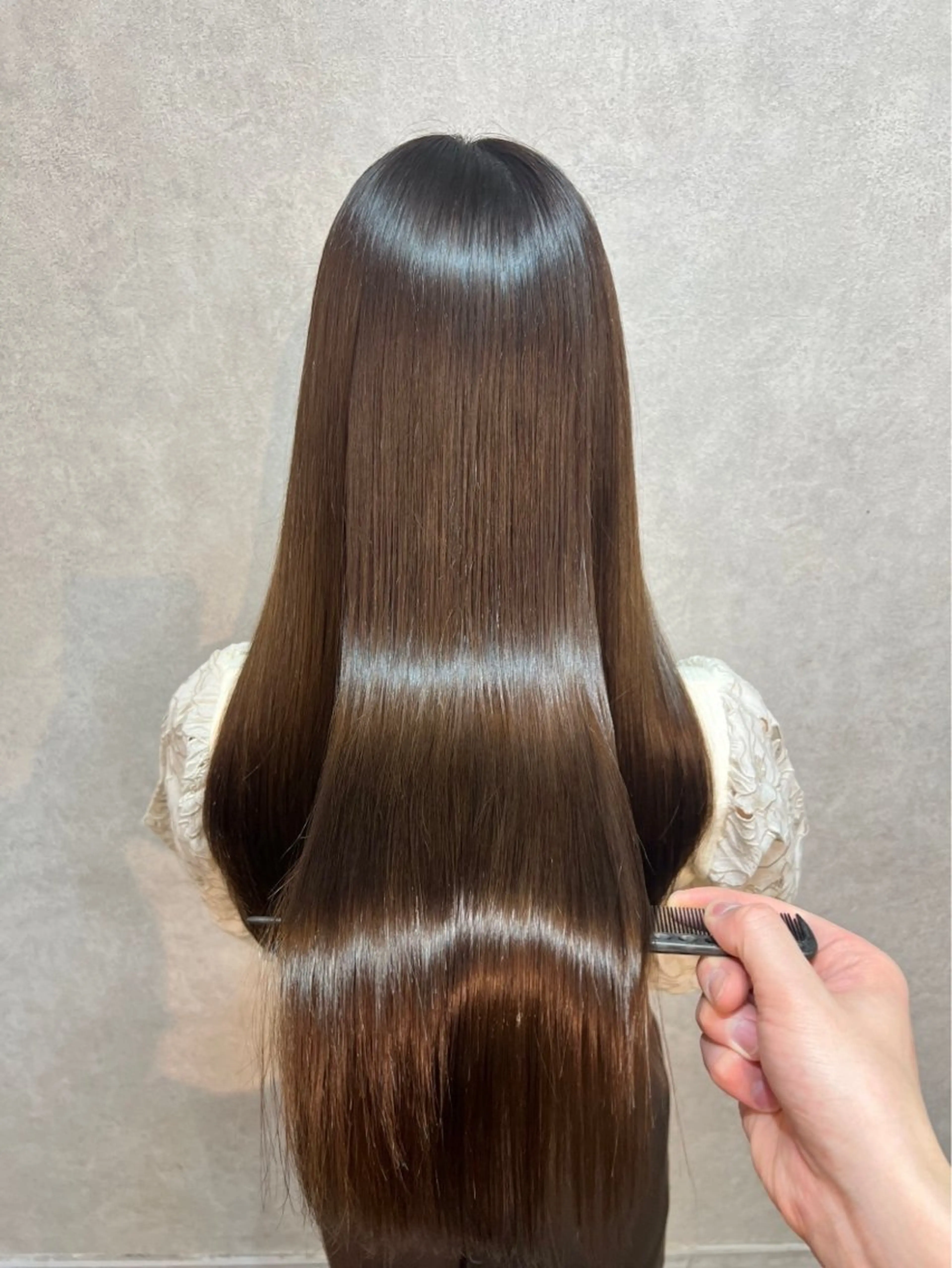 ロング 髪質改善 韓国風ヘア トリートメント トリートメント [表参道/透明感 /モテHAIR/駿太のヘアスタイル