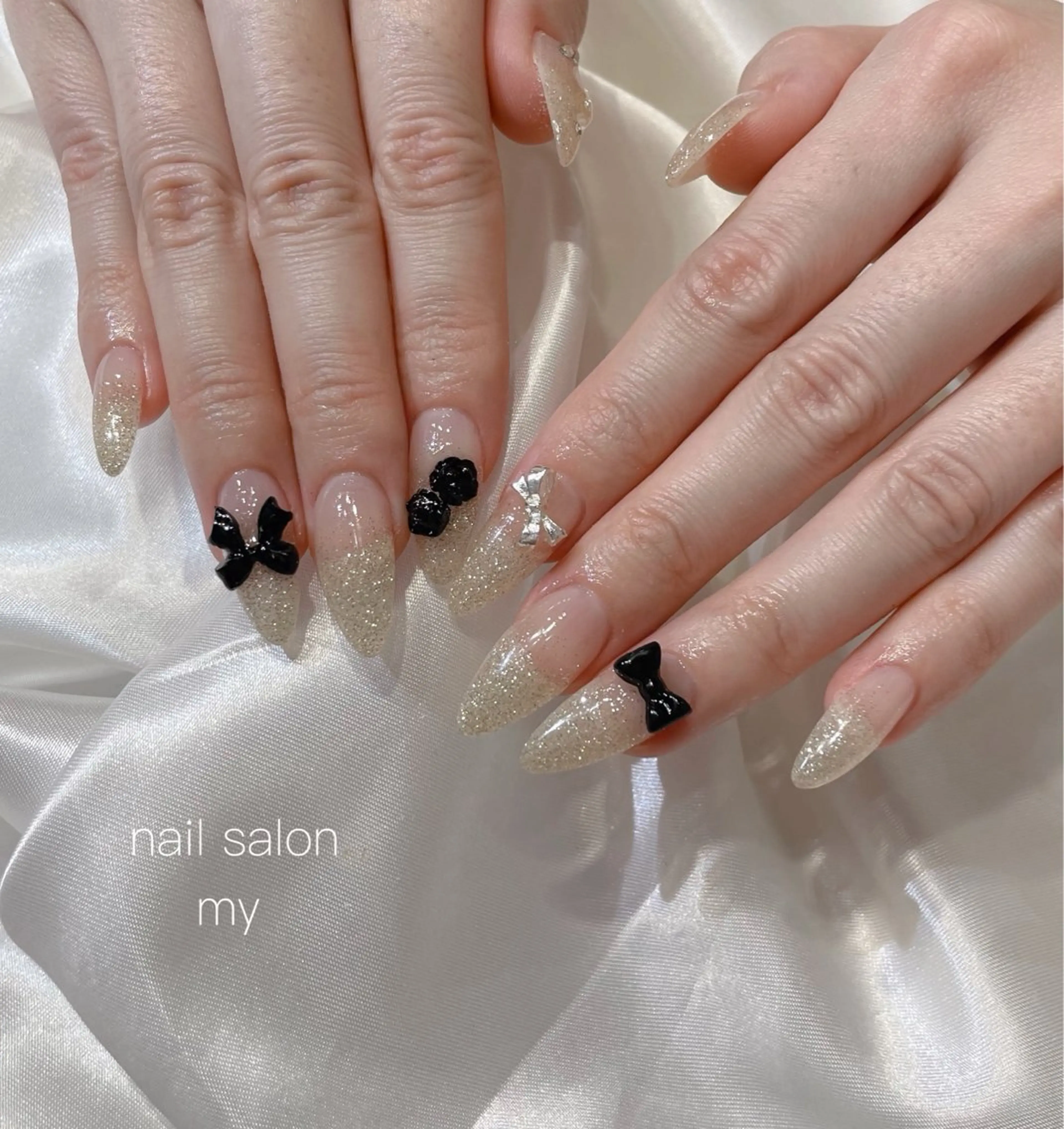 ネイル ジェルネイル 韓国ネイル マグネットネイル ニュアンスネイル パラジェル ハンドネイル Nail salon MY所属・NailSalon MYのネイルデザイン