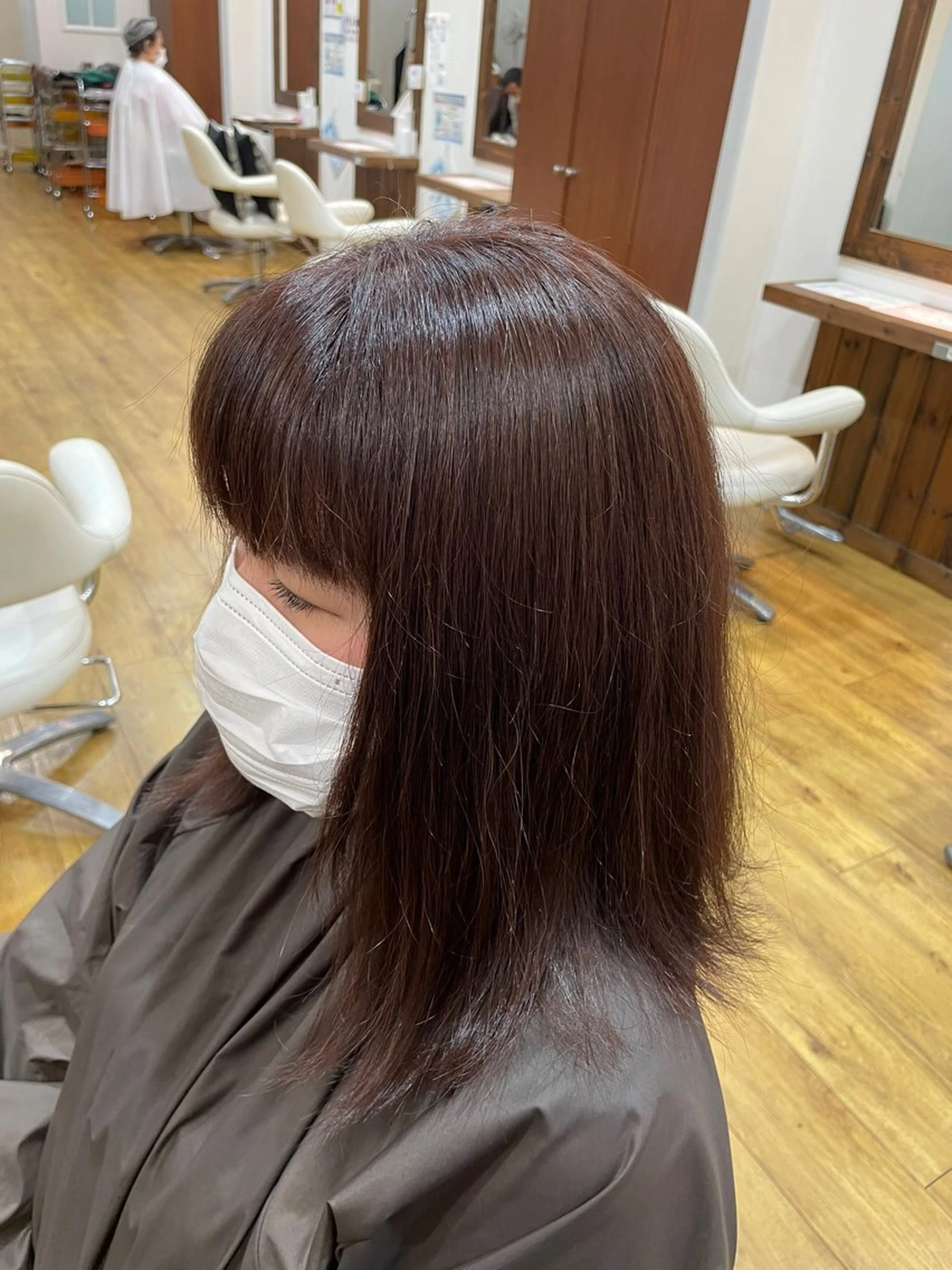 カラー ブラウンカラー レッドカラー ヘアカラー 🦋ショートカット モデル古橋紀輔🦋‪のヘアスタイル