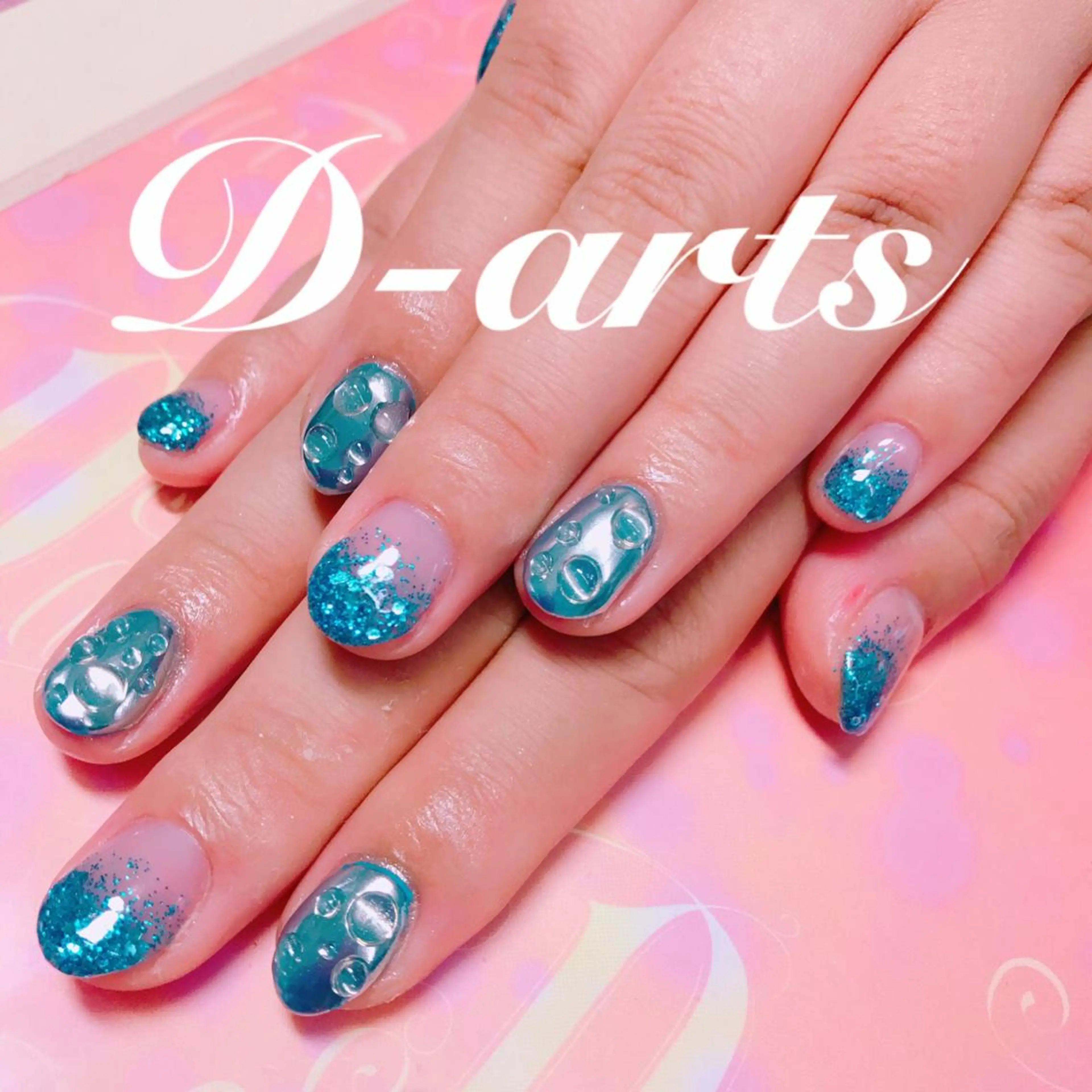 ネイル ミラーネイル S&S 村田小百合のネイルデザイン