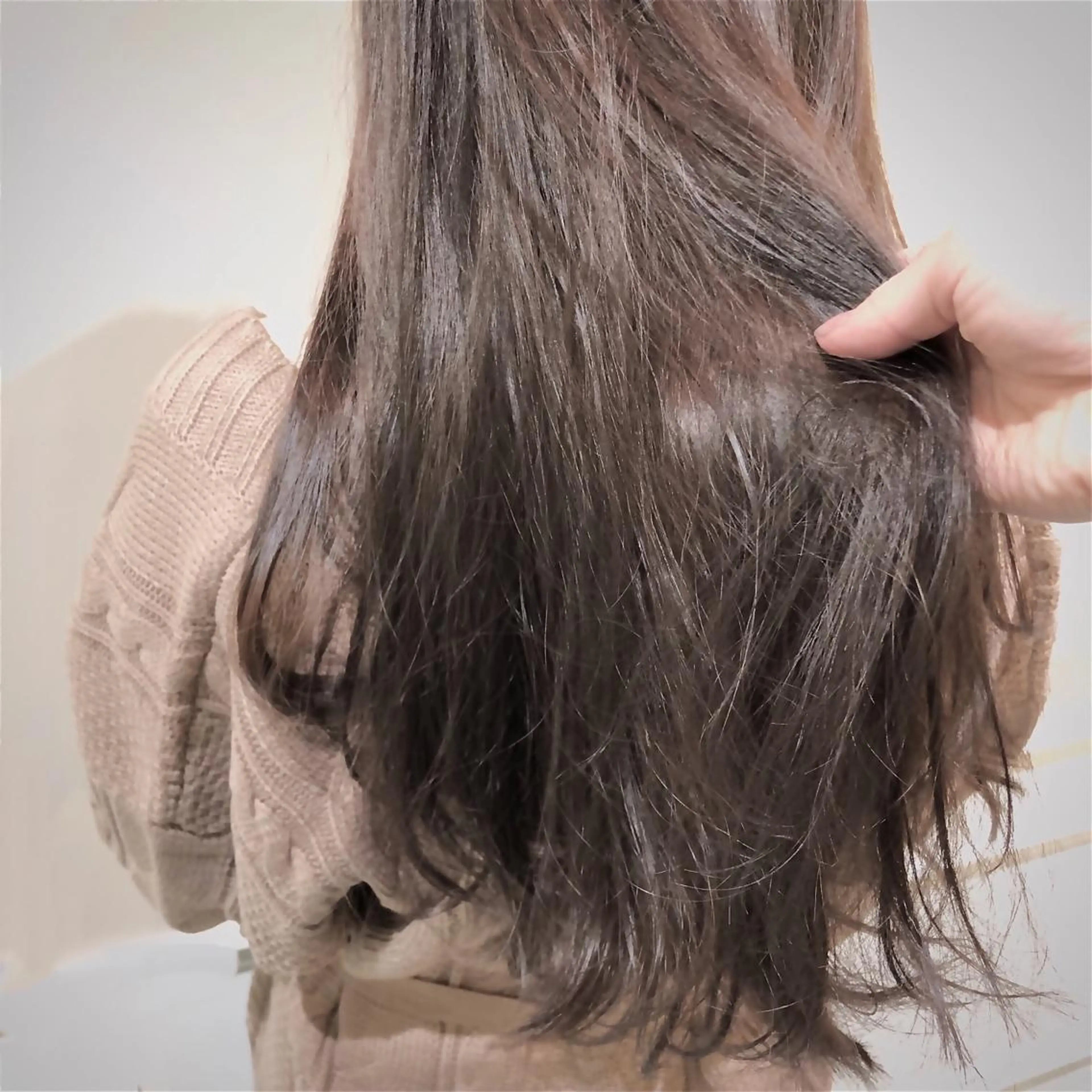 ロング カラー ブリーチ/美髪矯正 垢抜けヘア/そらのヘアスタイル