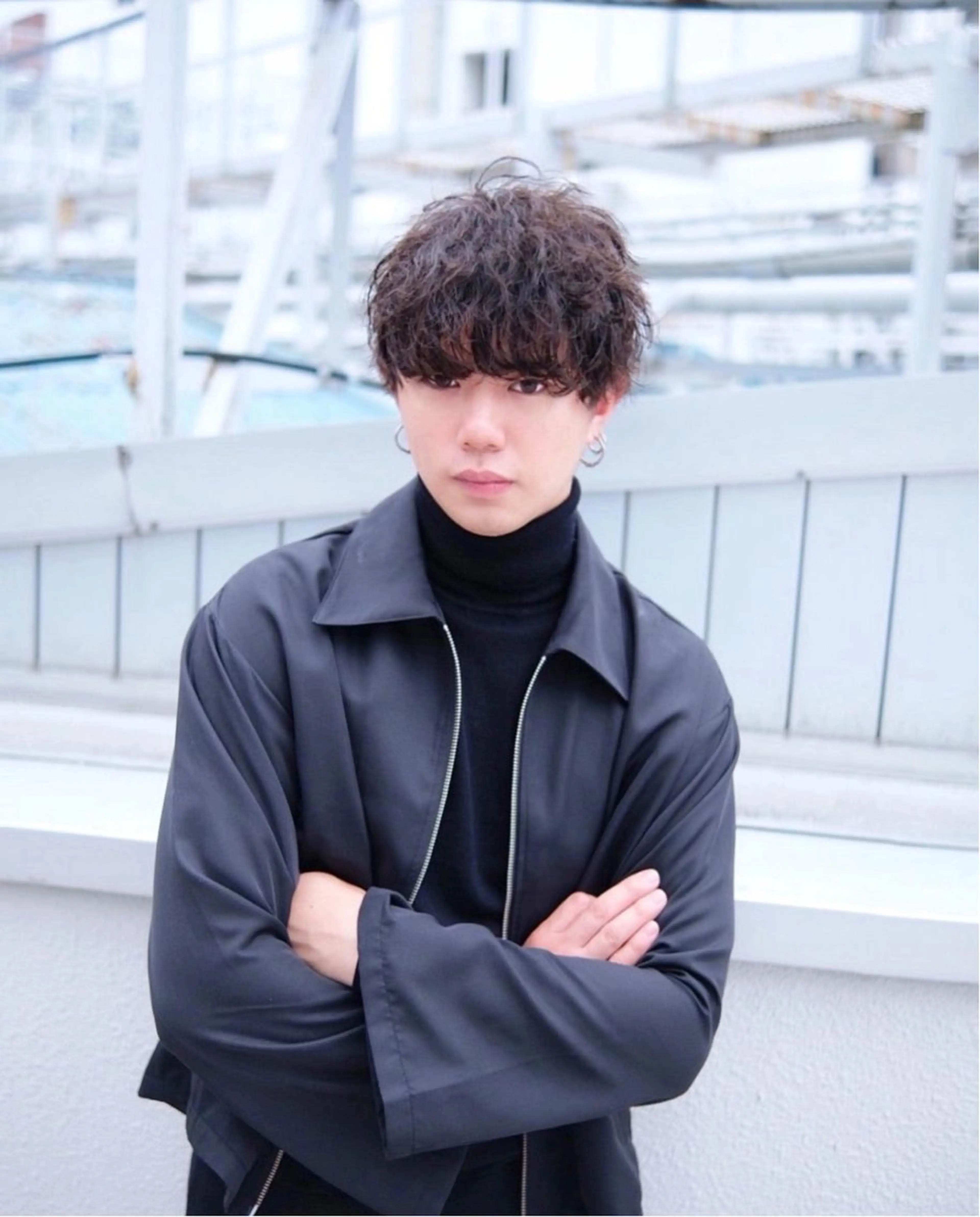 ショート メンズ ent所属・安本 瑠愛のヘアスタイル