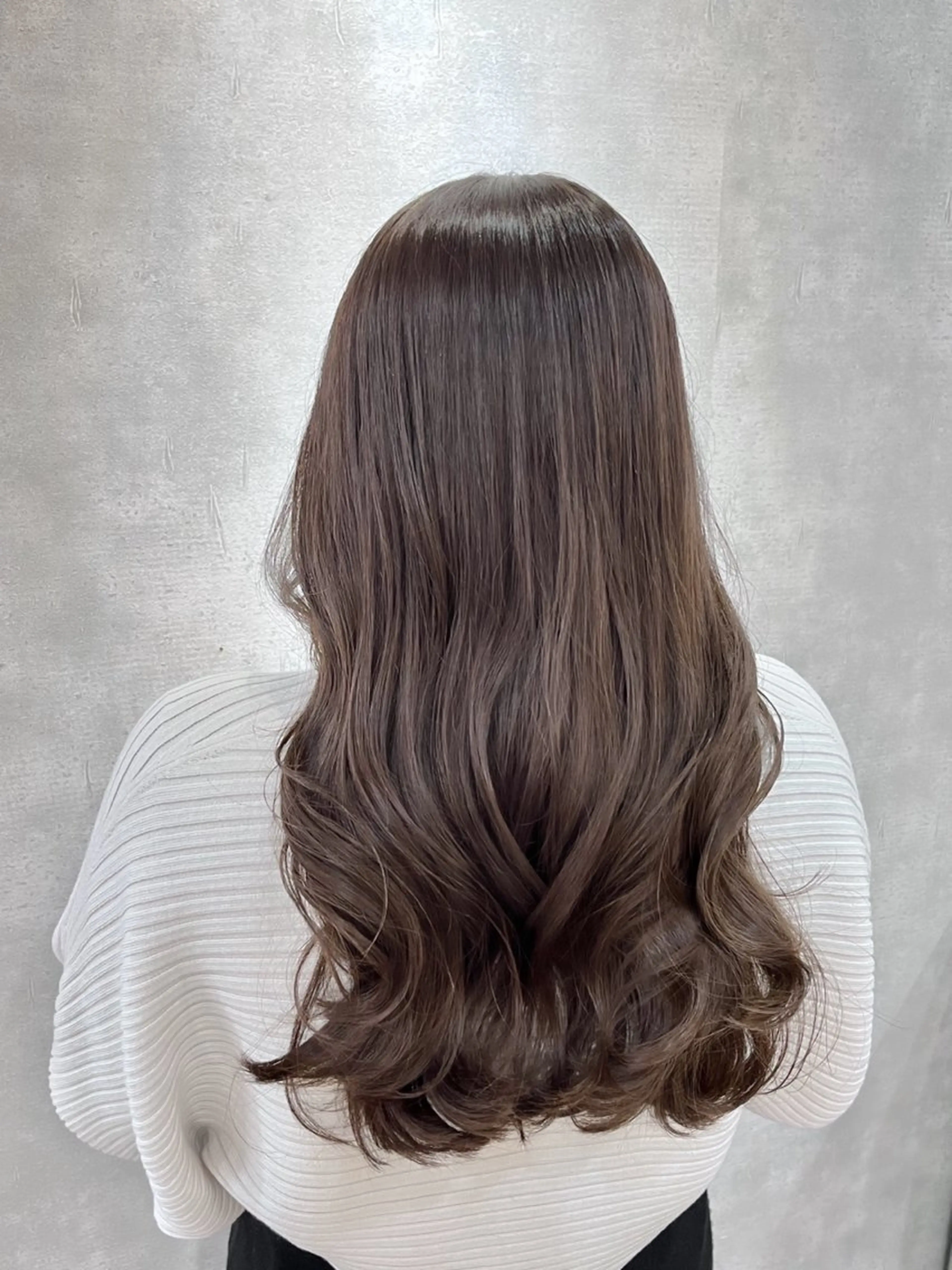セミロング カット ヘアカラー トリートメント 🩵REGALO🤍 KAORI🩵水戸のヘアスタイル
