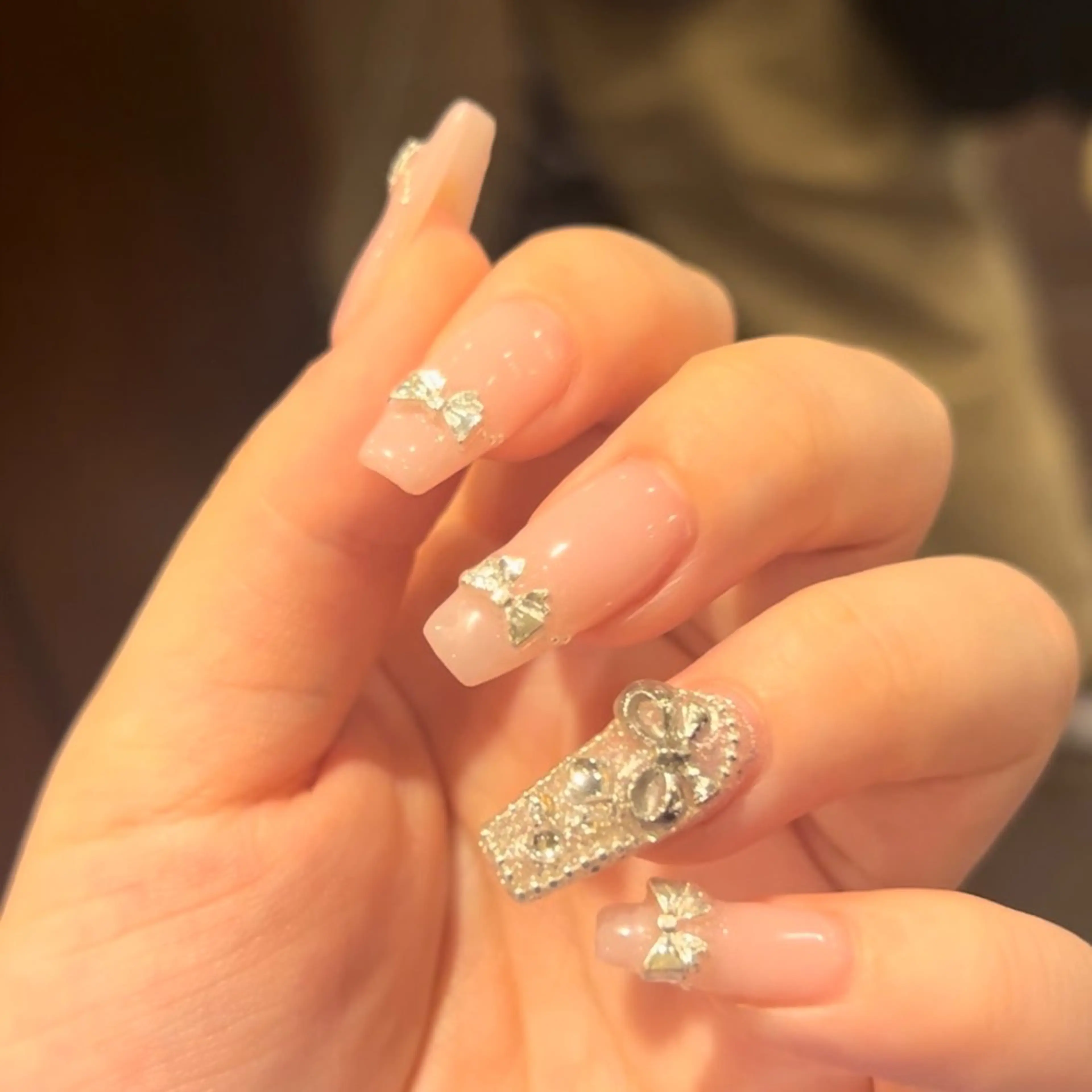 ネイル リボン ハンドネイル plume. noaのネイルデザイン