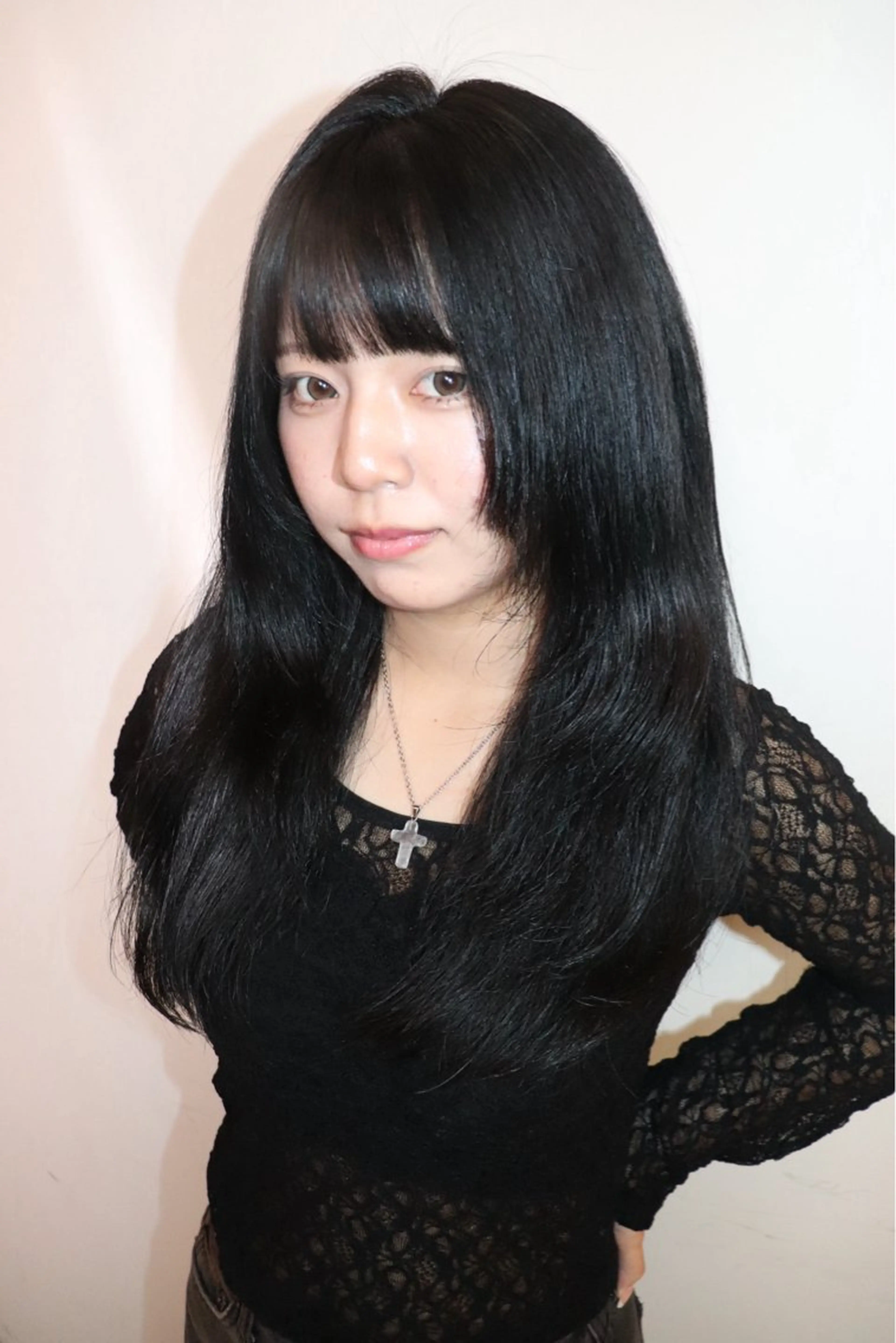 ロング カラー ヘアアレンジ ヘアカラー @kyoniyy KYONIのヘアスタイル