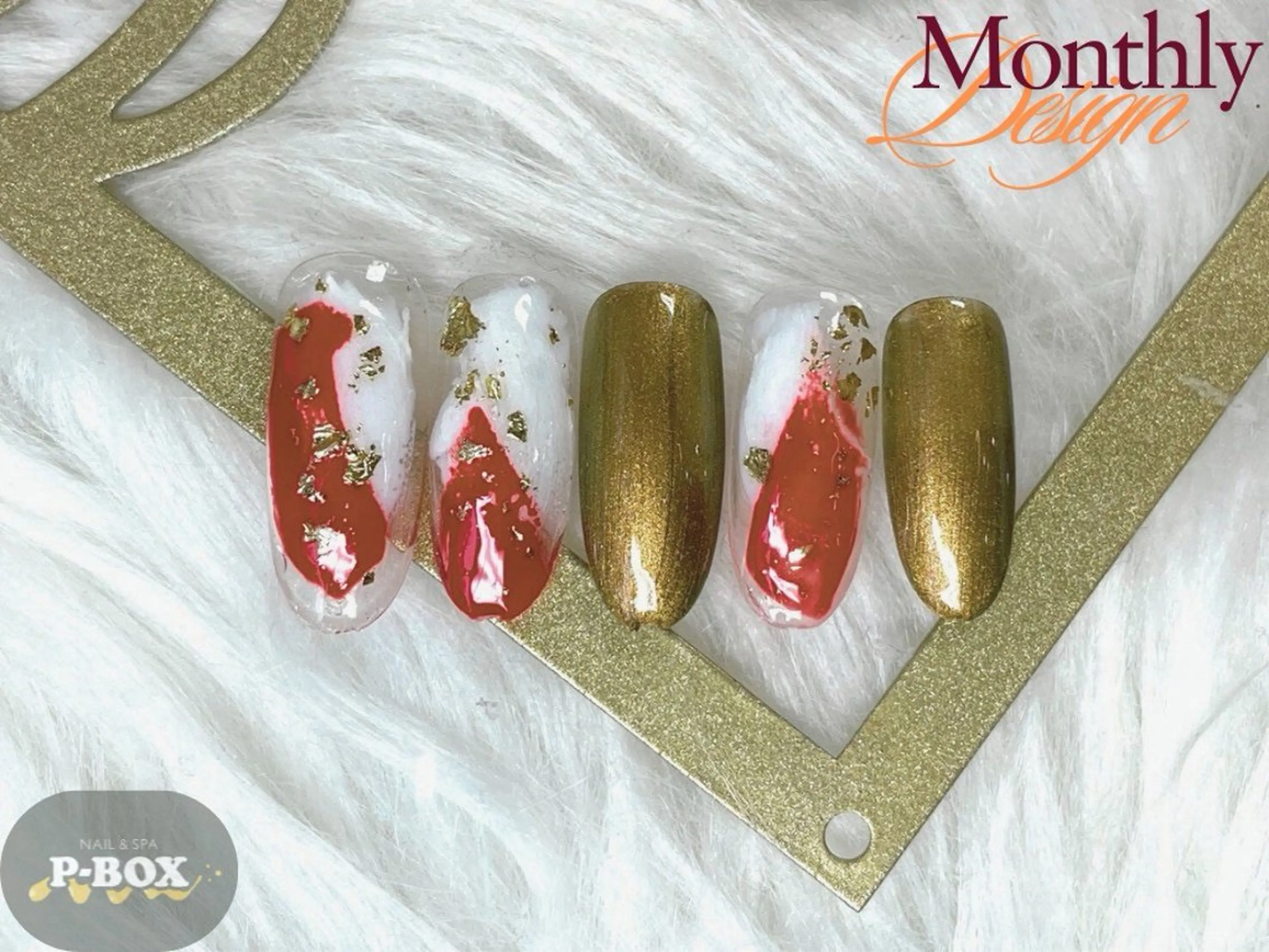 ネイル NAIL&SPA P-BOX南浦和所属・P-BOX MIOのネイルデザイン