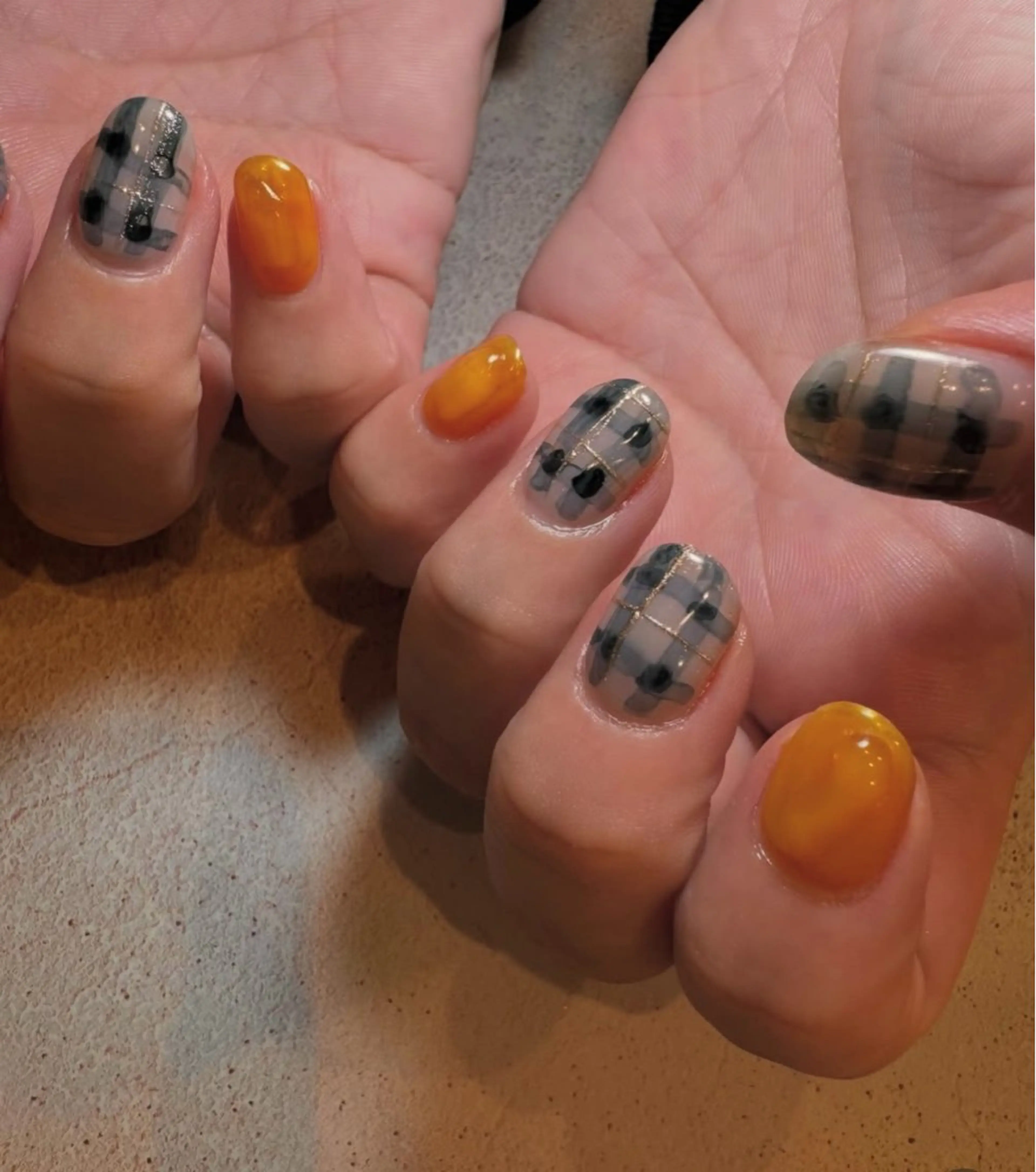 ネイル ハンドネイル c.o.m.f.y所属・otumeya. c.o.m.f.yのネイルデザイン