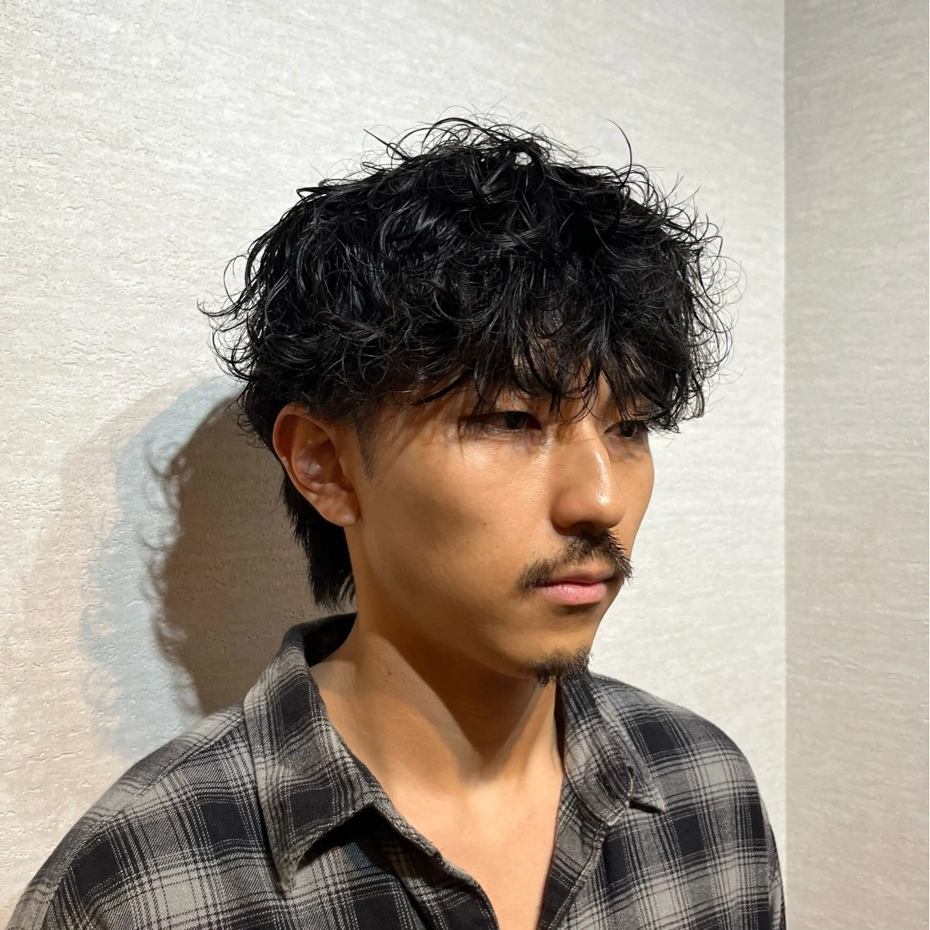 パーマ メンズ カット パーマ 押上/ショート・ボブ /パーマ/山口卓朗のヘアスタイル