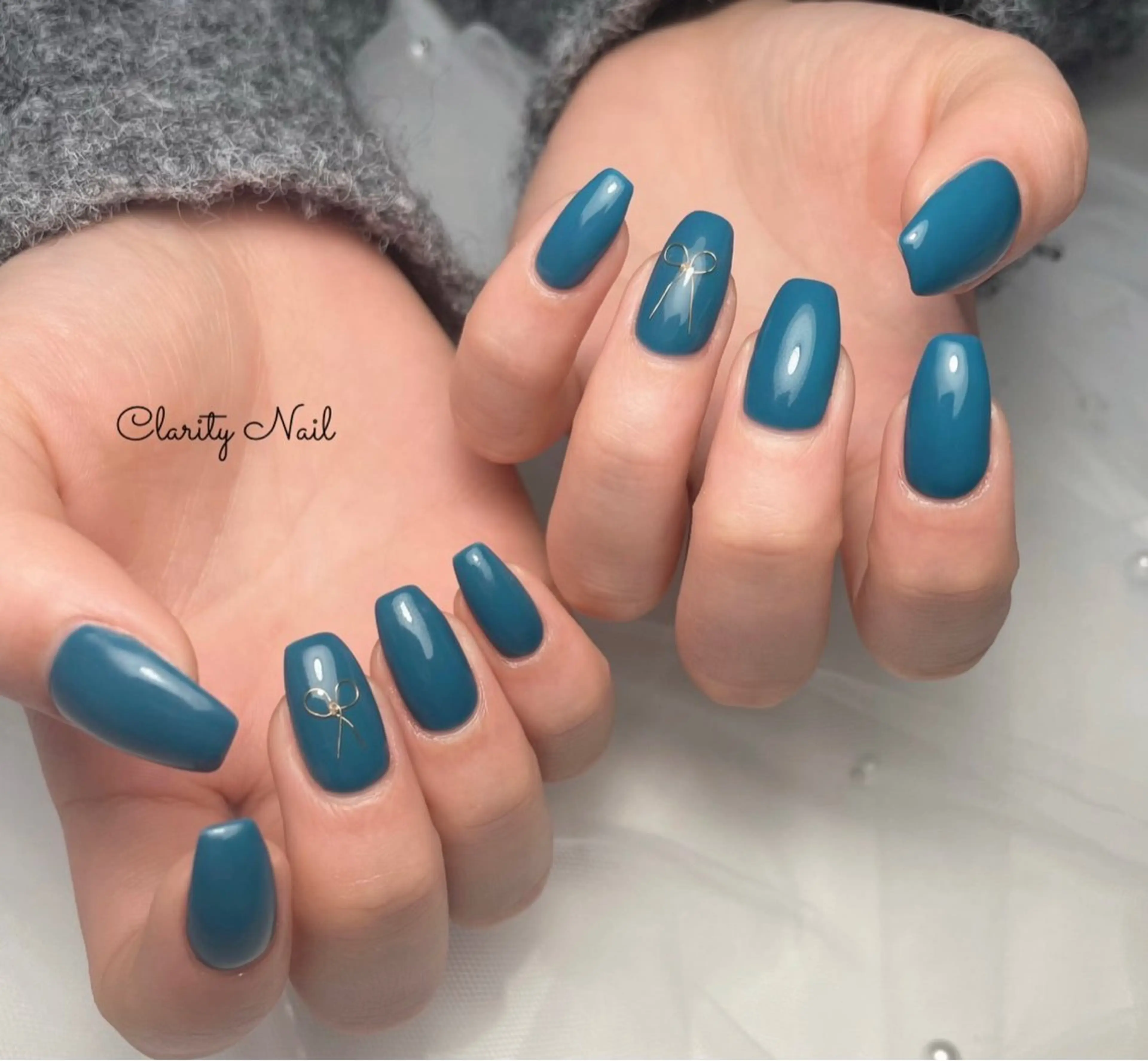 ネイル ワンカラーネイル ハンドネイル Clarity Nailのネイルデザイン