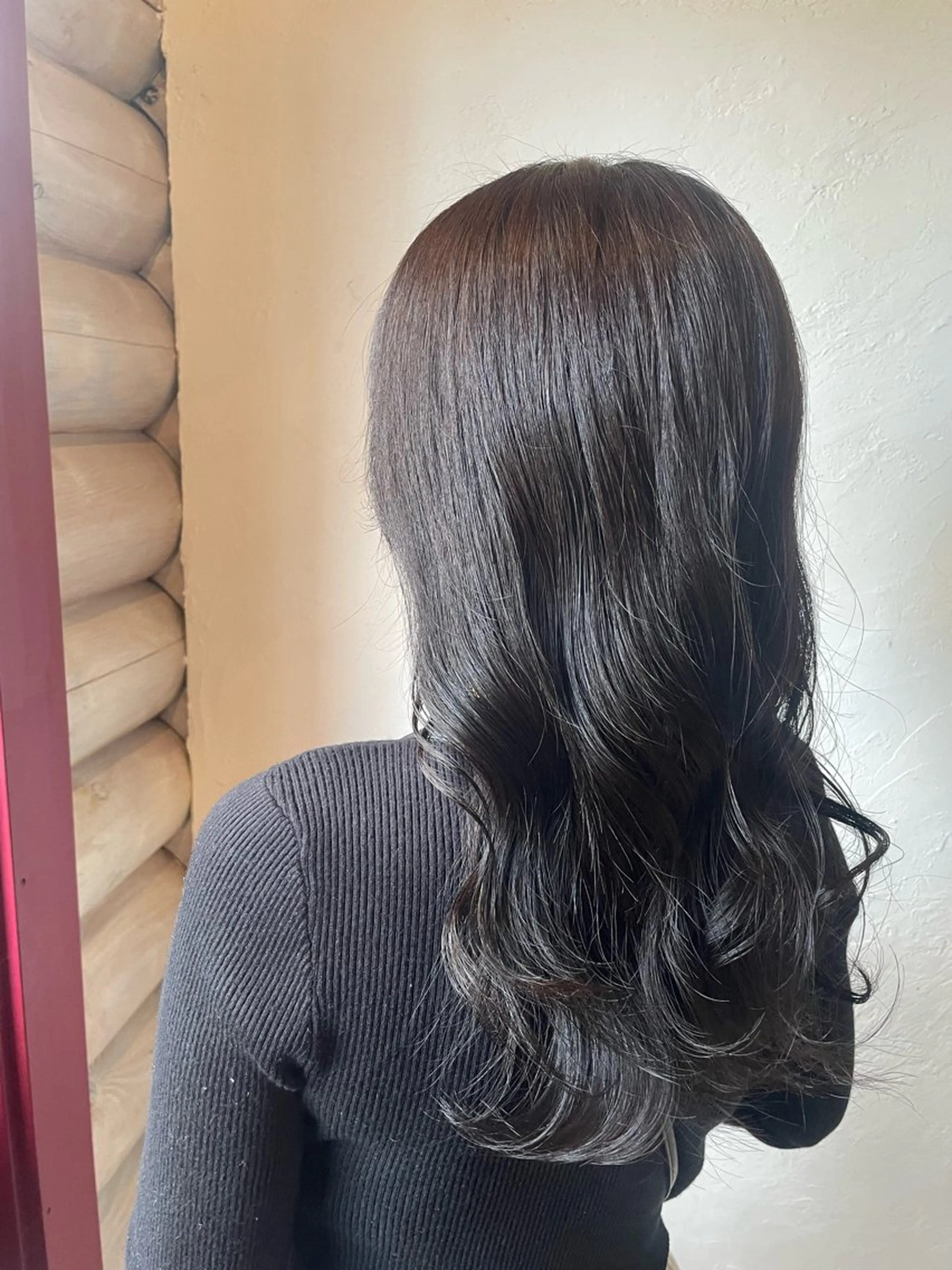 カラー アッシュ ブラウンカラー ダークブラウン オレンジ シルバー ヘアカラー トリートメント 🐾及部 艶髪|艶 カラーショート|ボブのヘアスタイル