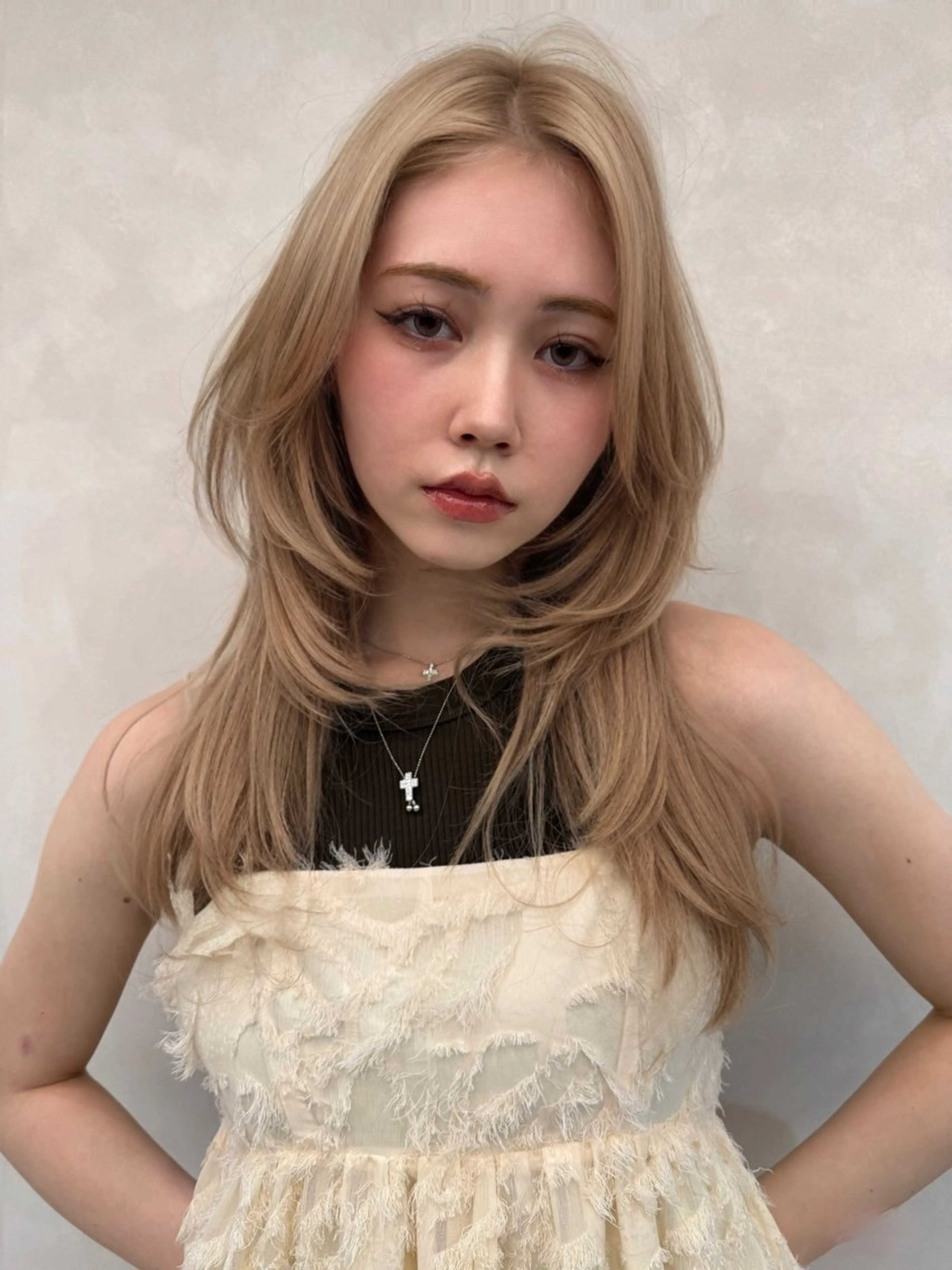 ロング カラー カット ヘアカラー ダブルカラー🩰 CHIHIRO👒のヘアスタイル