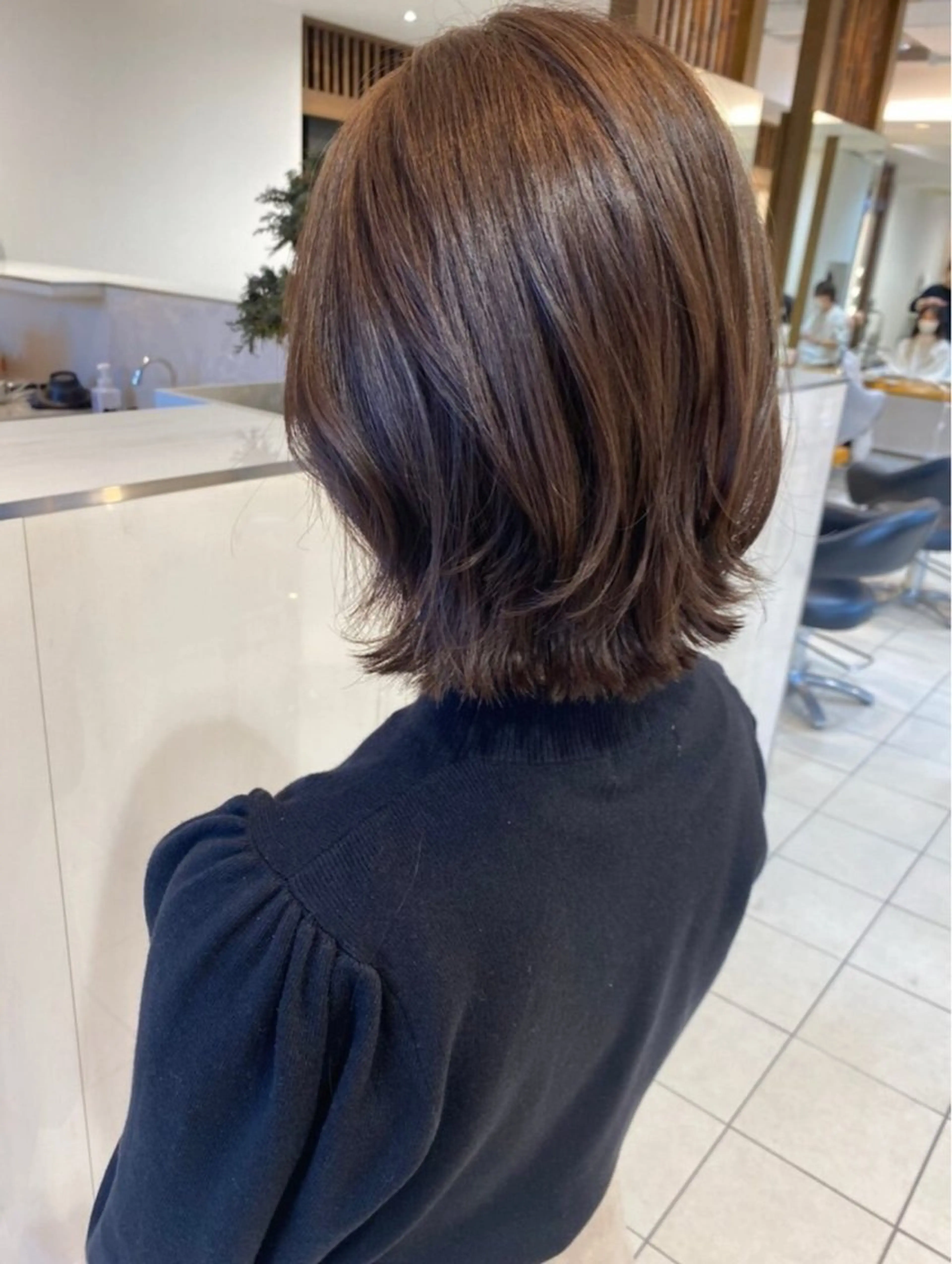 ショート カラー カット ヘアカラー vancouncil千種所属・清水 梨夏のヘアスタイル