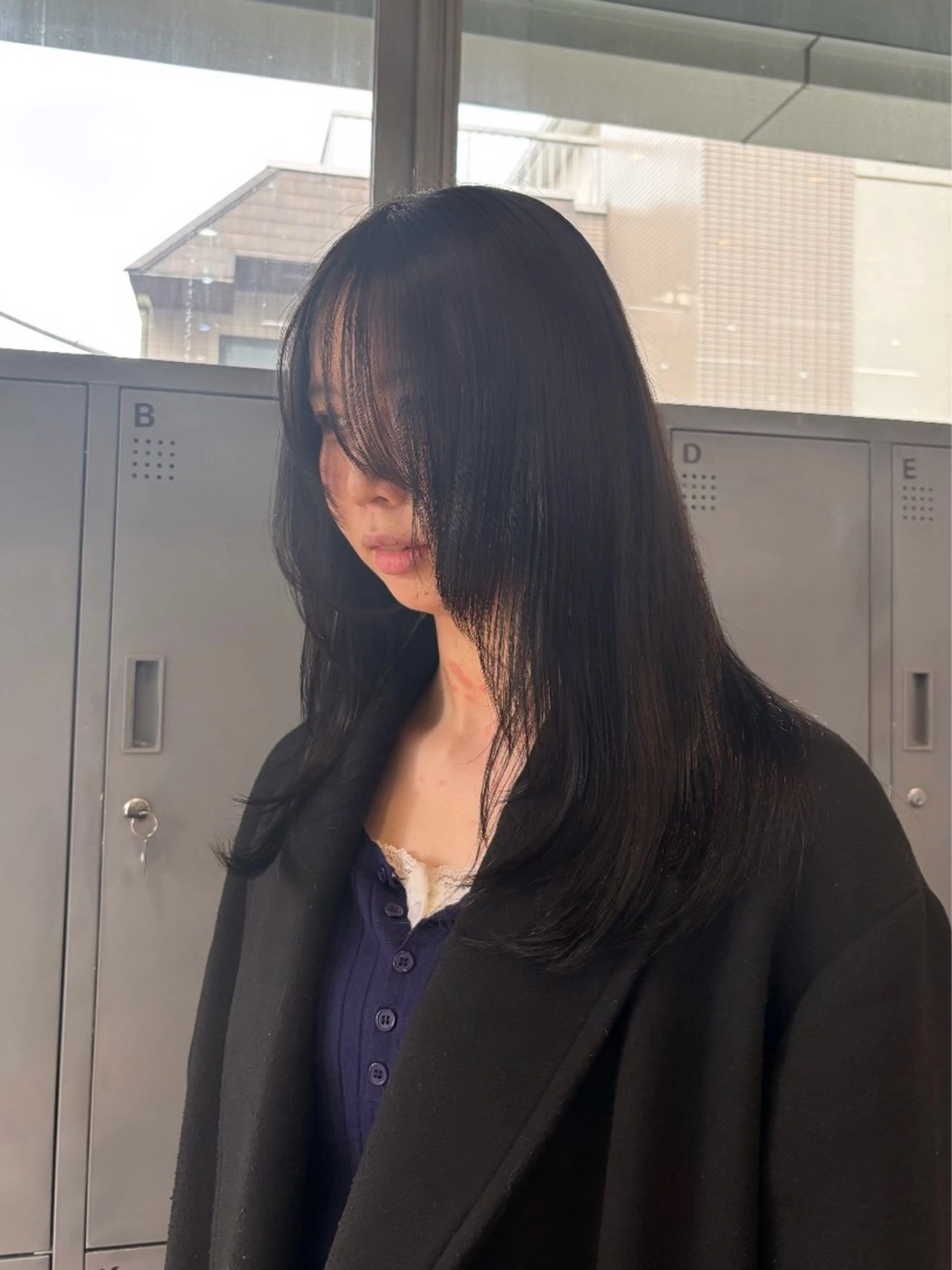 セミロング ヘアカラー トリートメント ☘️かわいいハイトー ン☘️nonokaのヘアスタイル