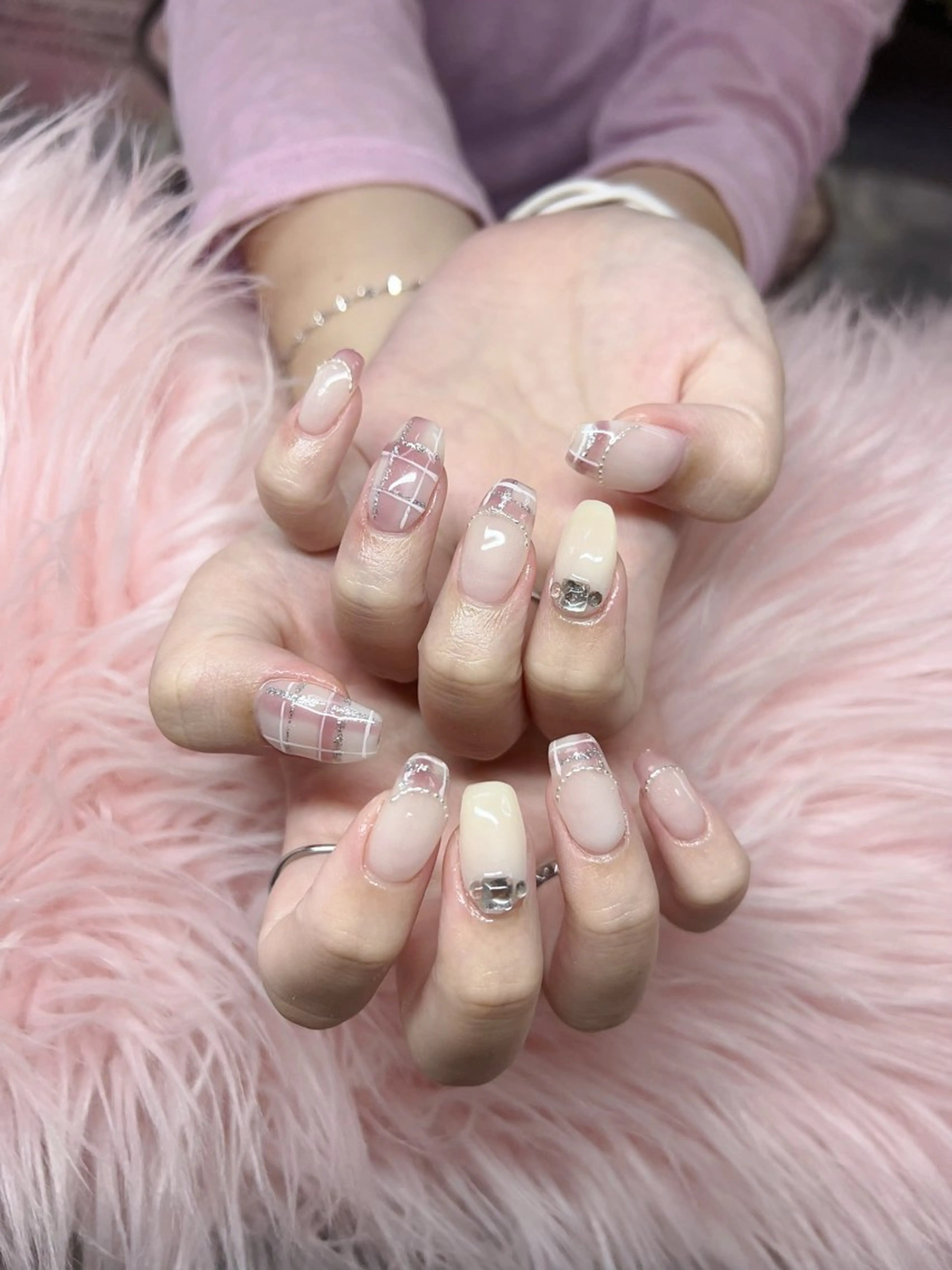 ネイル ハンドネイル ハンドケア 💜MIYA nail川崎店のネイルデザイン