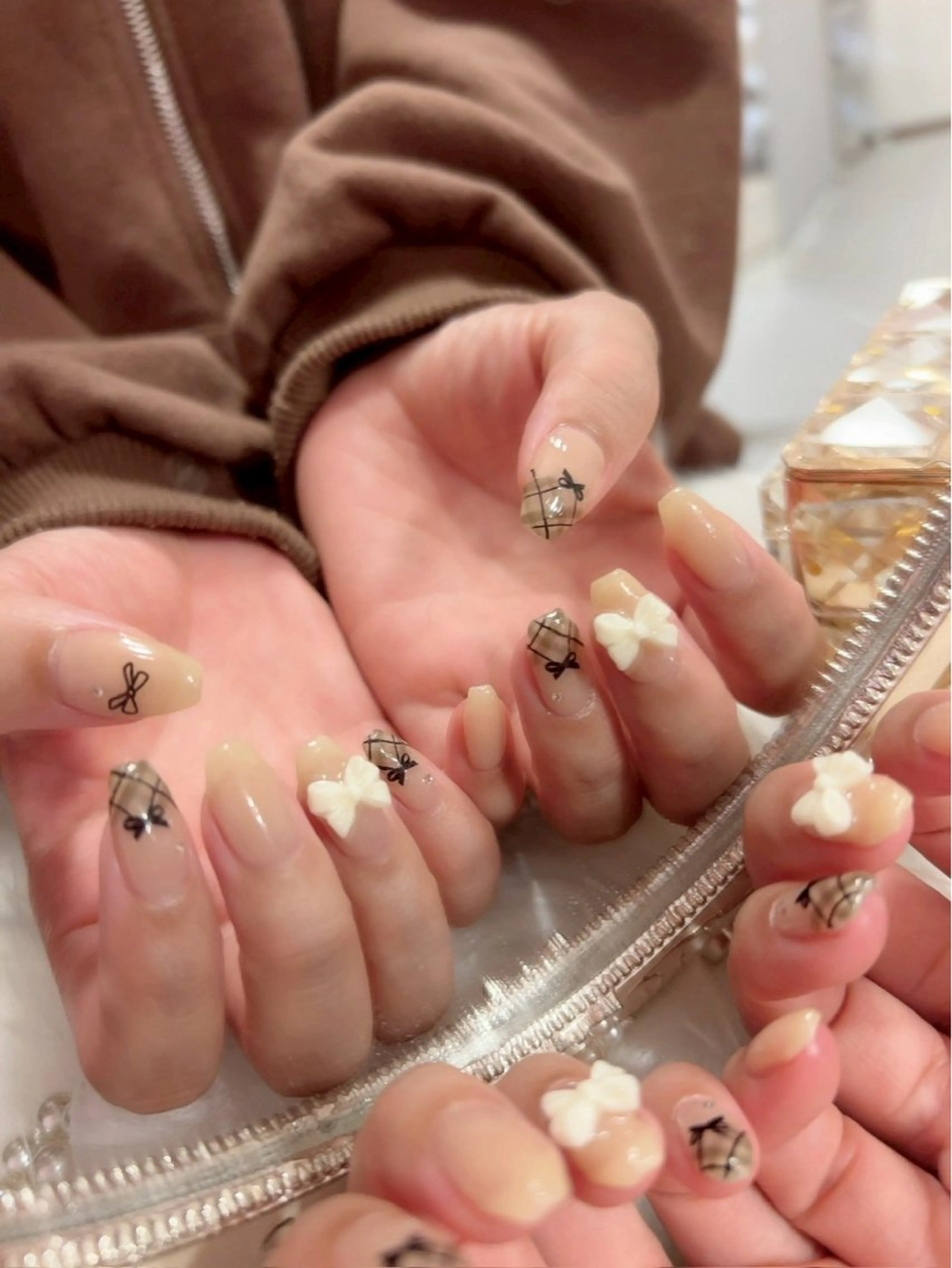 ネイル ちゅるんネイル🩵 miyuのネイルデザイン
