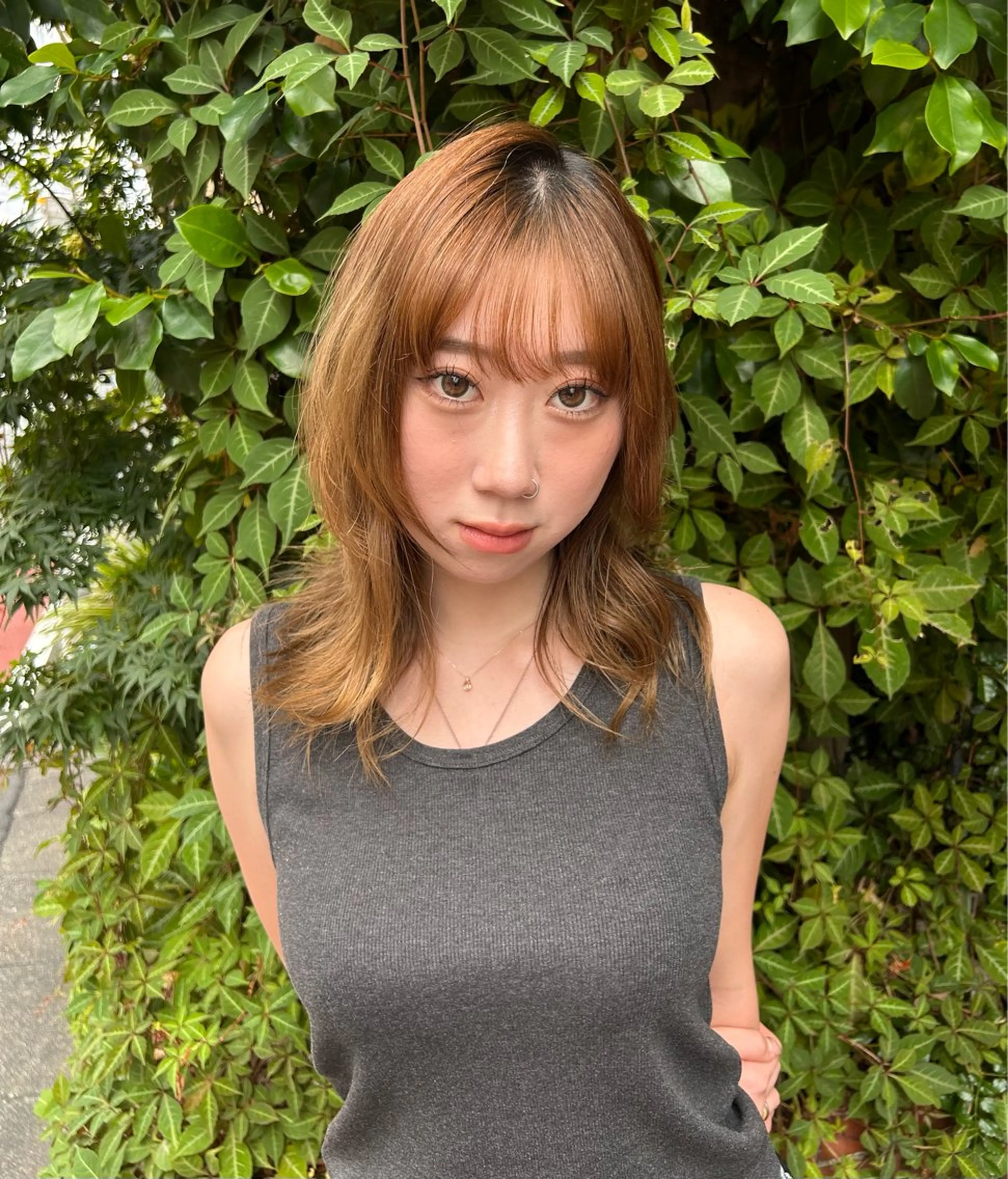 セミロング 似合わせカラー/ 透明感/yukaのヘアスタイル
