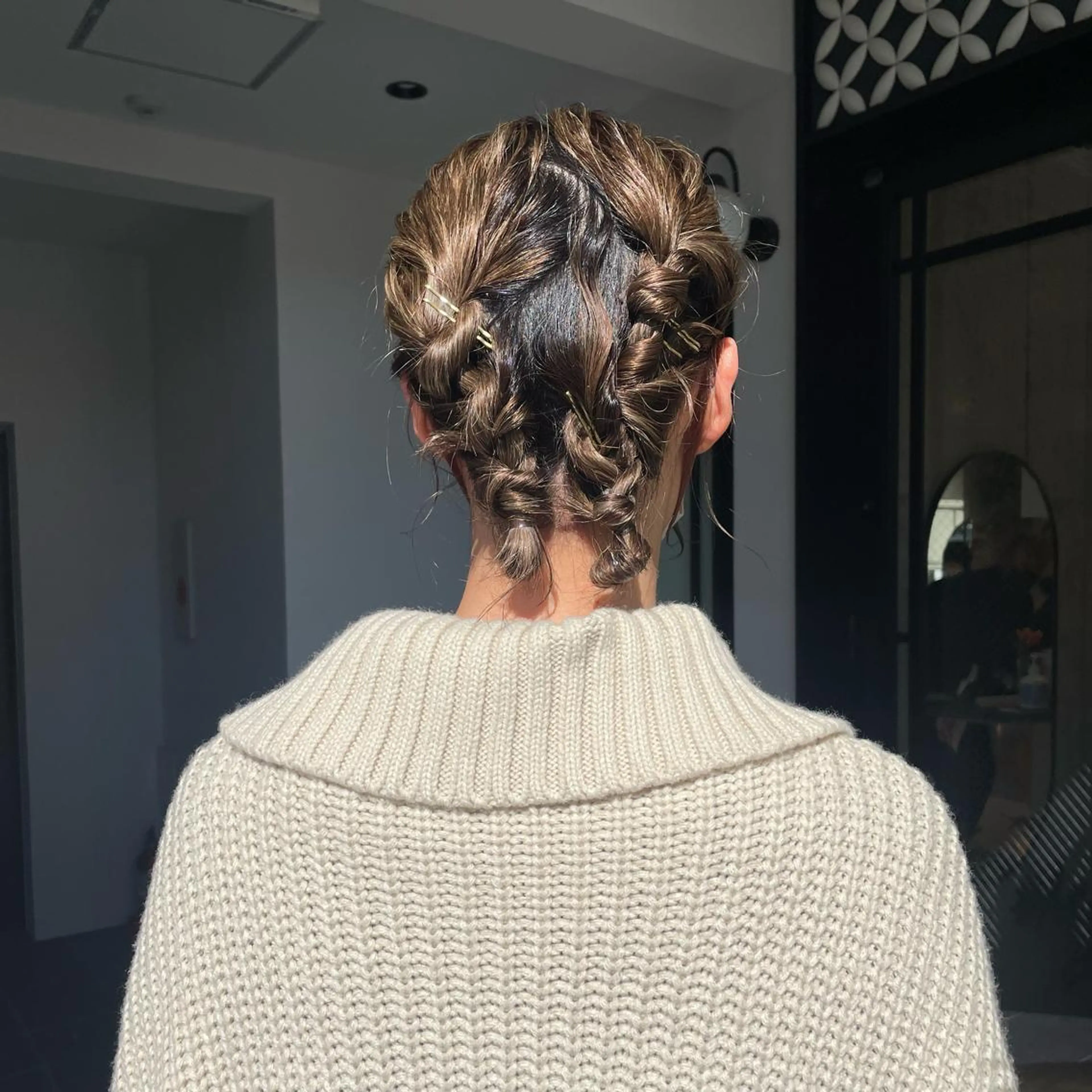 ヘアアレンジ 市川 蘭のヘアスタイル