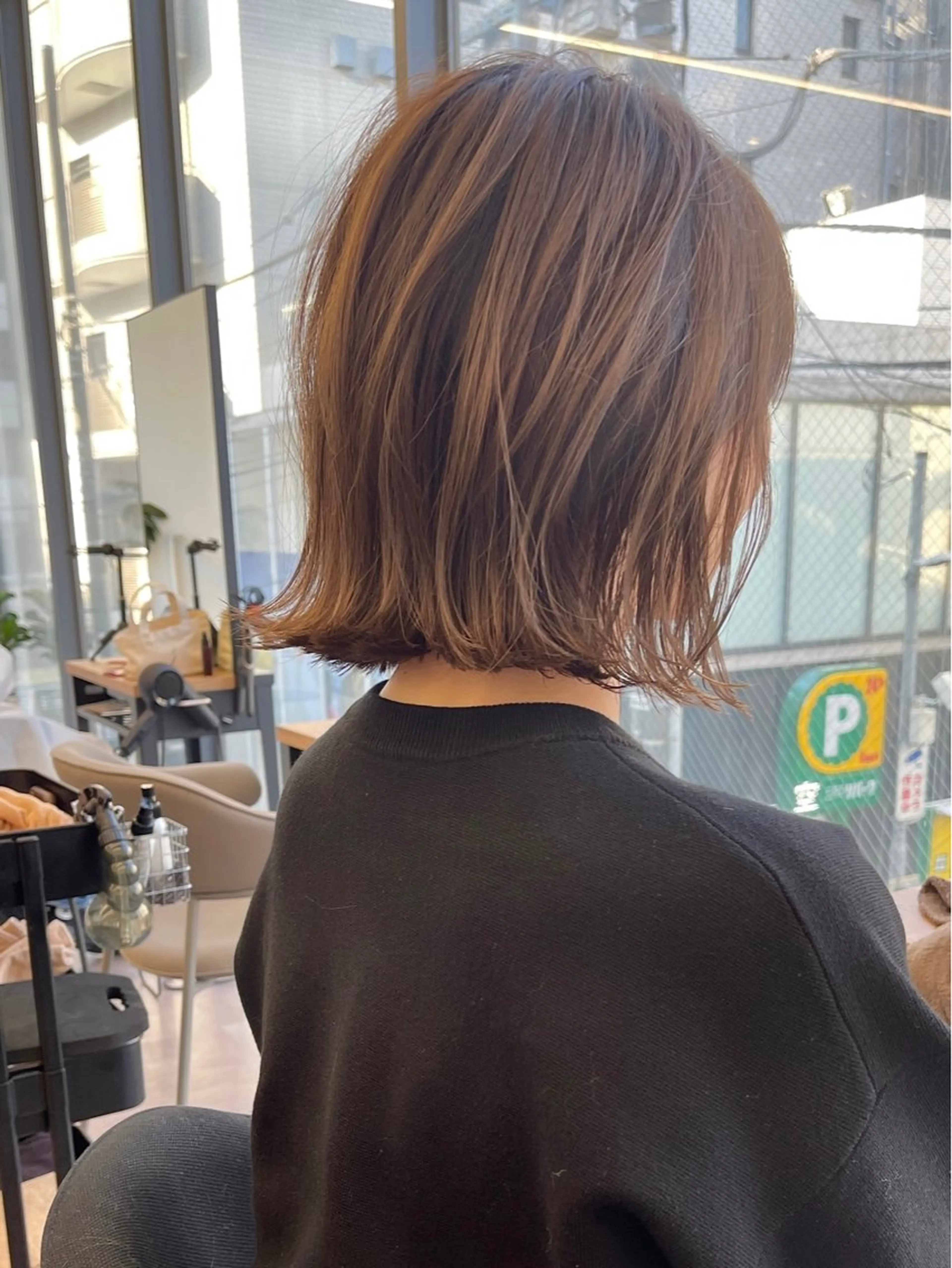 ミディアム i.+sapporo所属・ショート/レイヤー /札幌/小山内のヘアスタイル