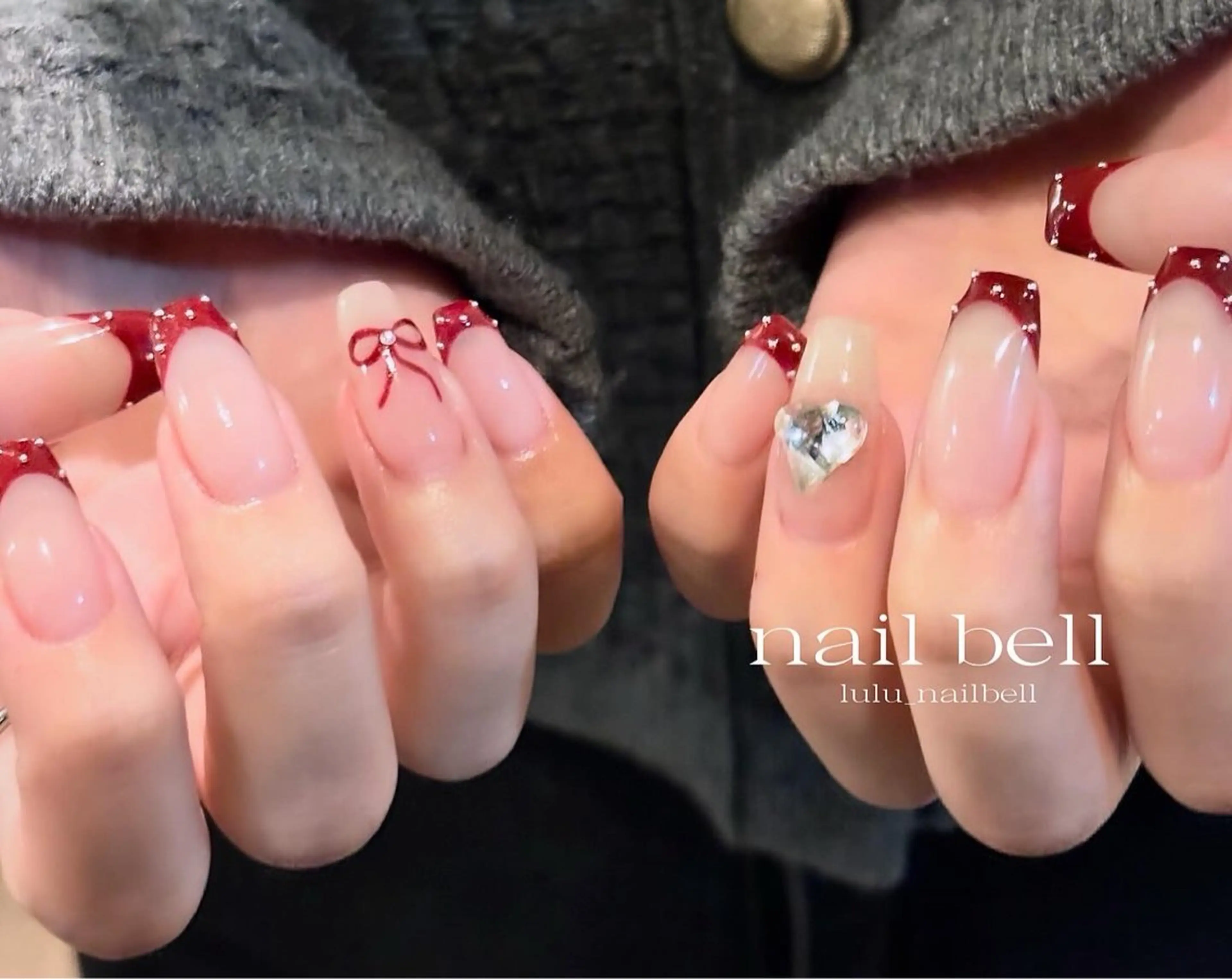 ネイル ハンドネイル 大人可愛いネイル🎗 Hinaのネイルデザイン