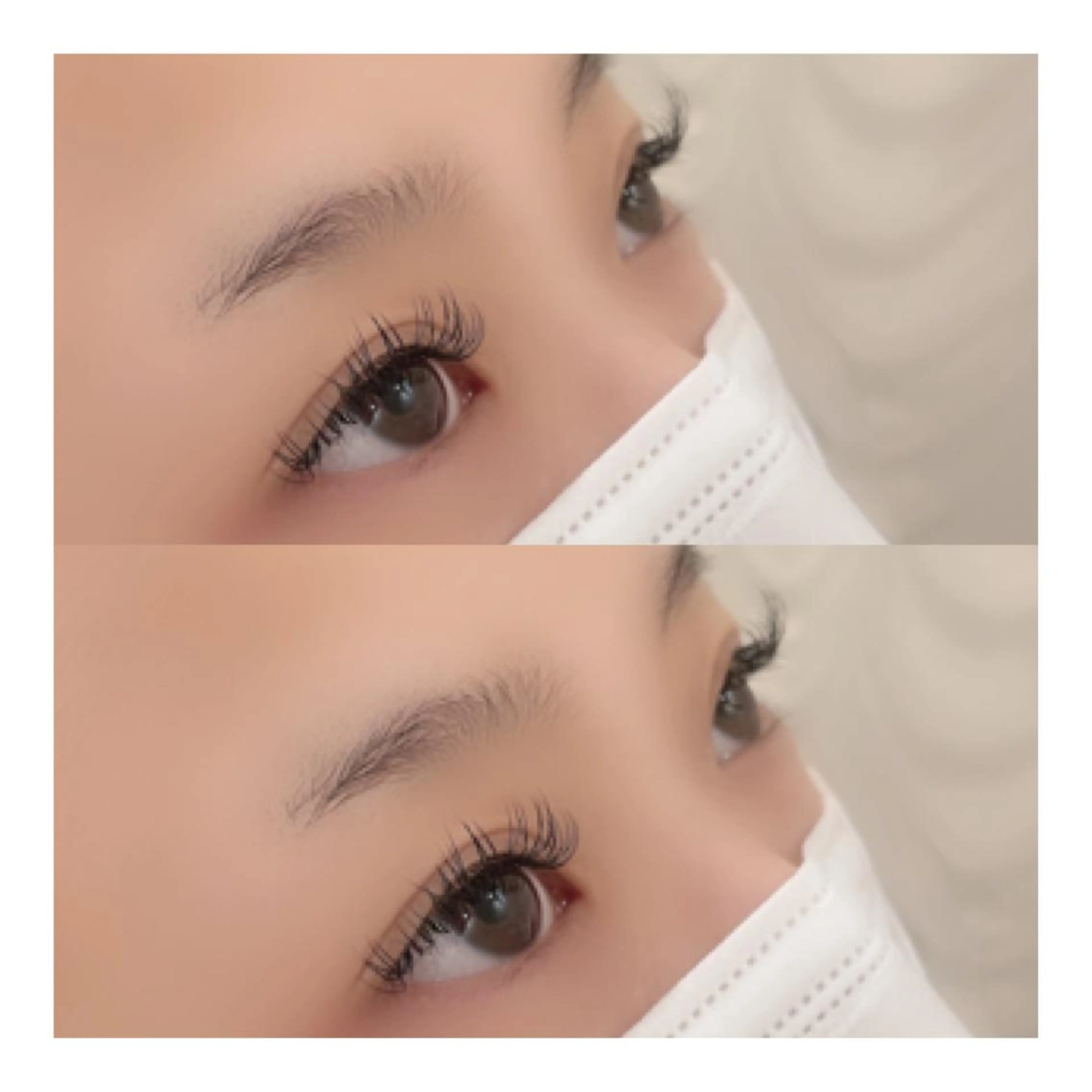 マツエク・マツパ Dカール フラットラッシュ マツエク 💕丸島 夏名🐰🍀のマツエク・マツパデザイン