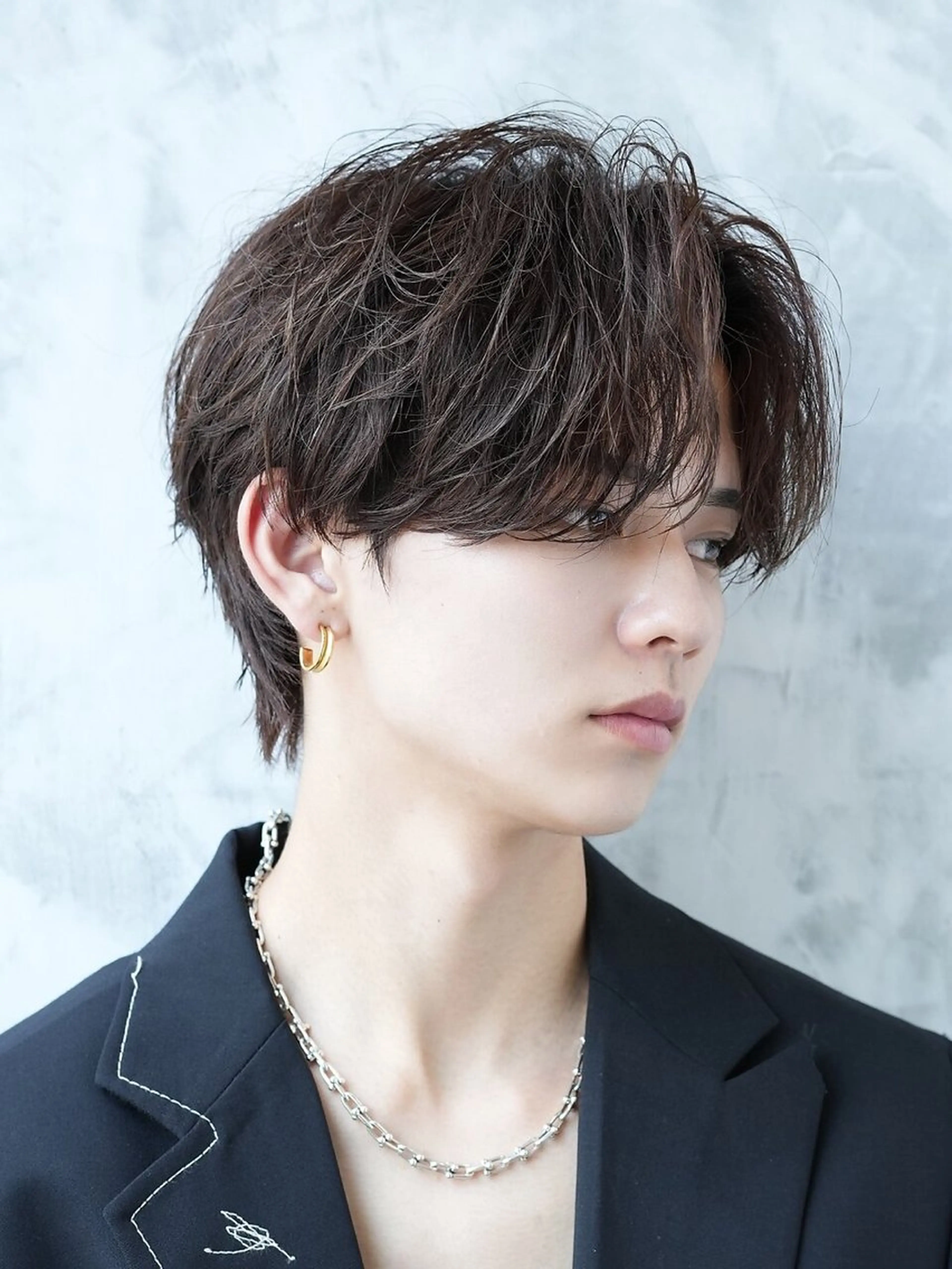ヘアセット・スタイリング［新宿駅/men's/メンズカット/ヘアセット/ヘアスタイリング］の写真