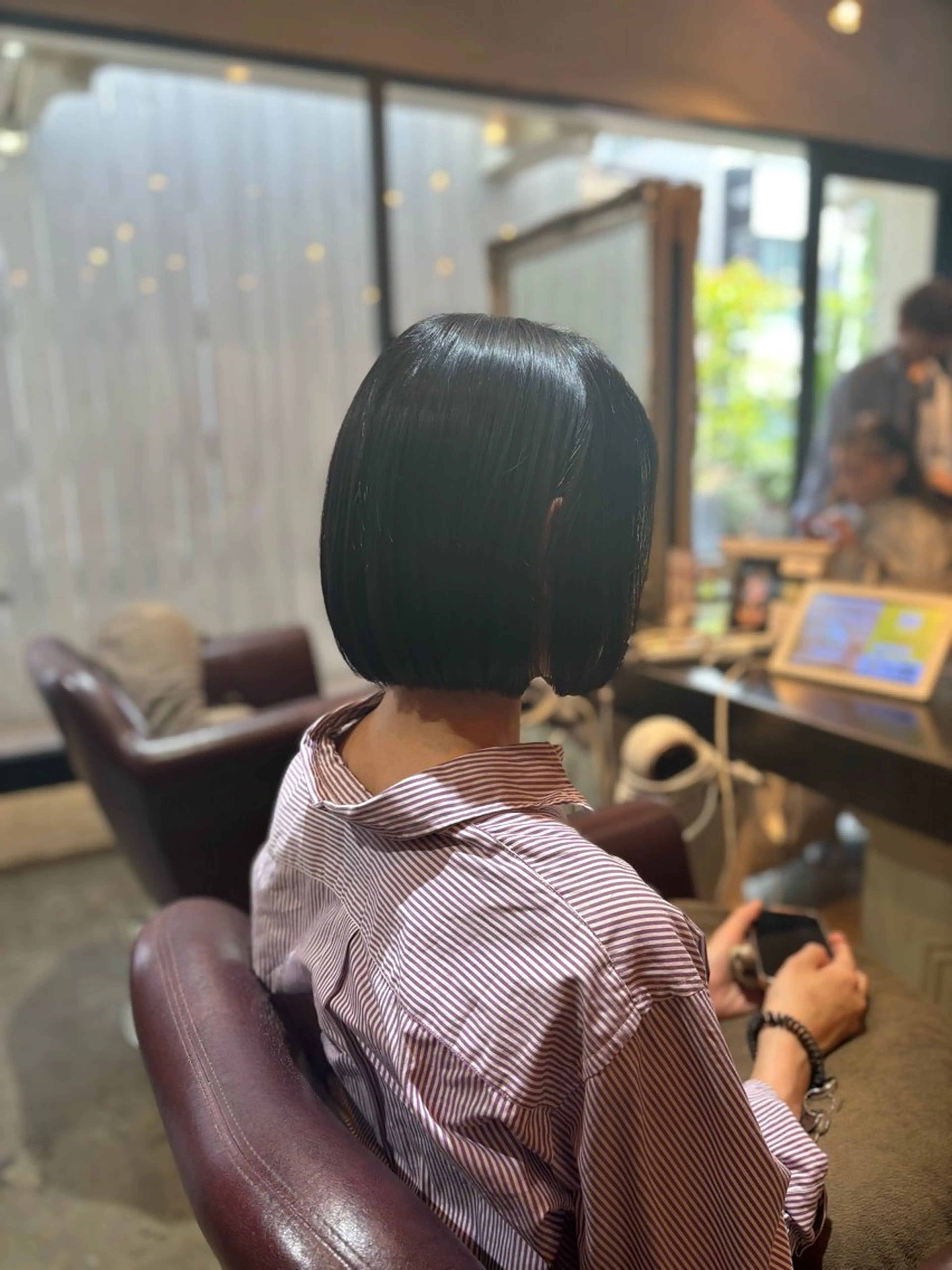 ショート 髪質改善カラー ベージュ🤎YUMEのヘアスタイル