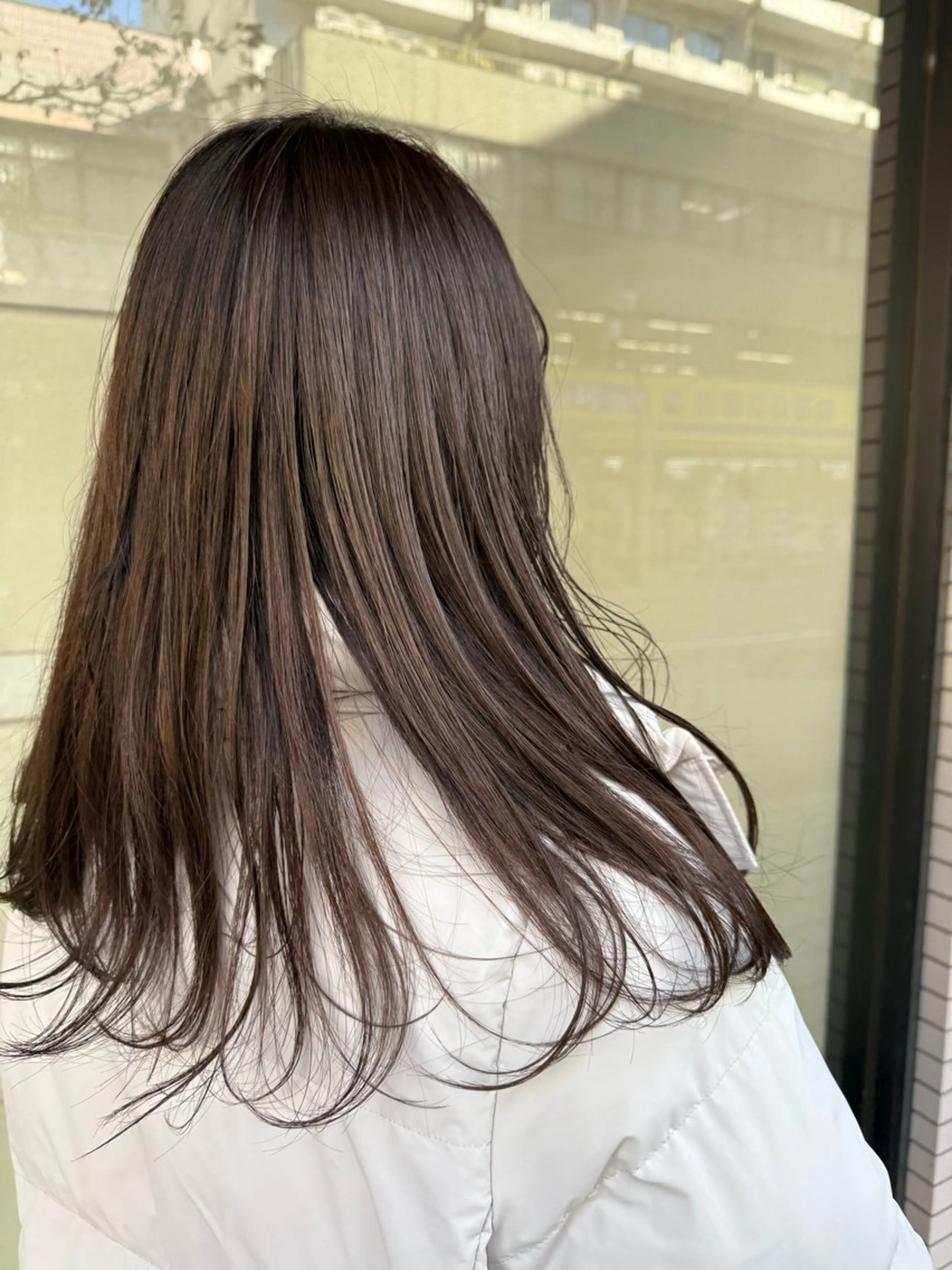 💜カット+オーガニックカラー+マイクロバブル+トリートメント💜の写真