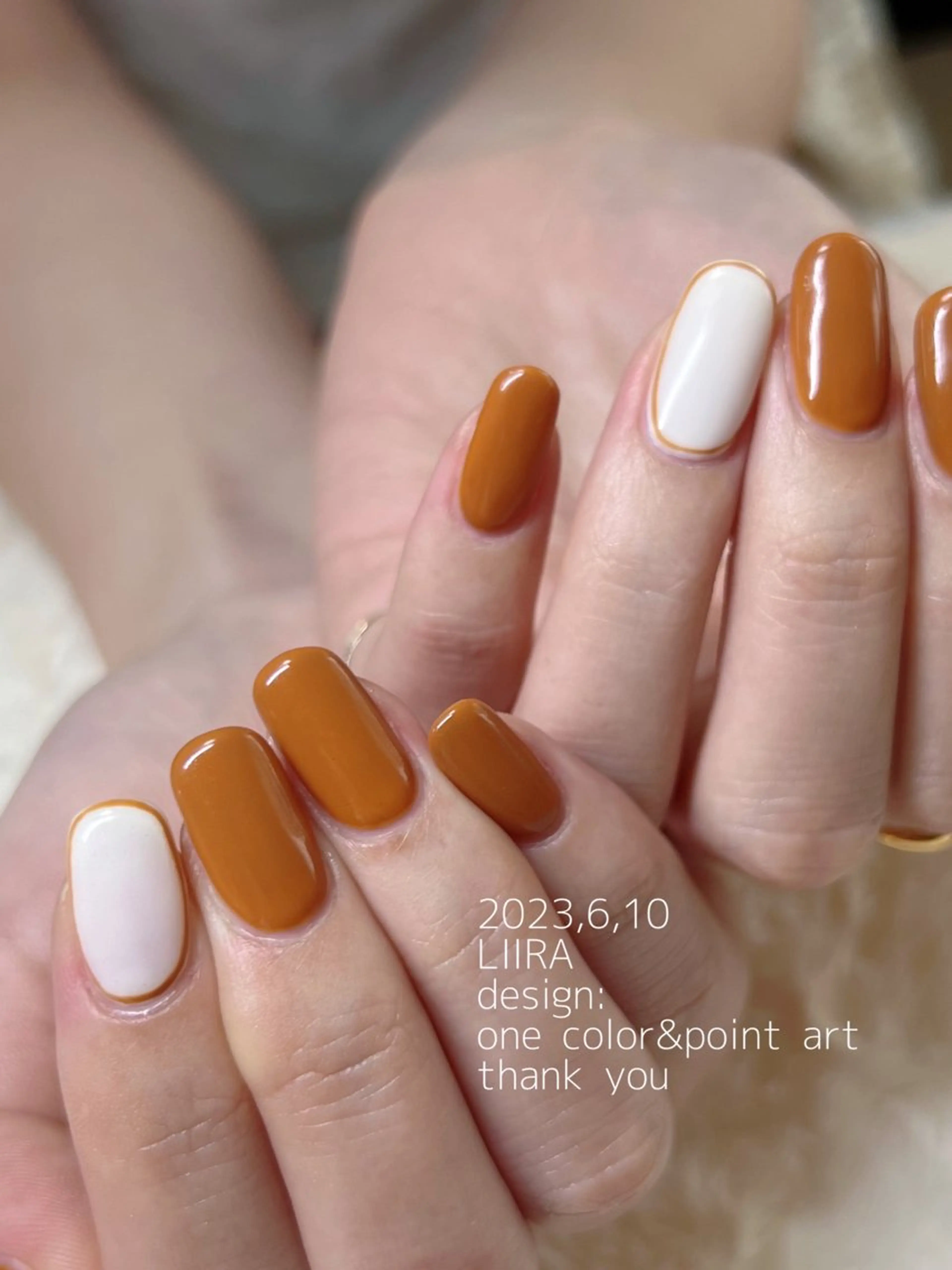 ネイル ワンカラーネイル LIIRA(西船)/ やまださおりのネイルデザイン