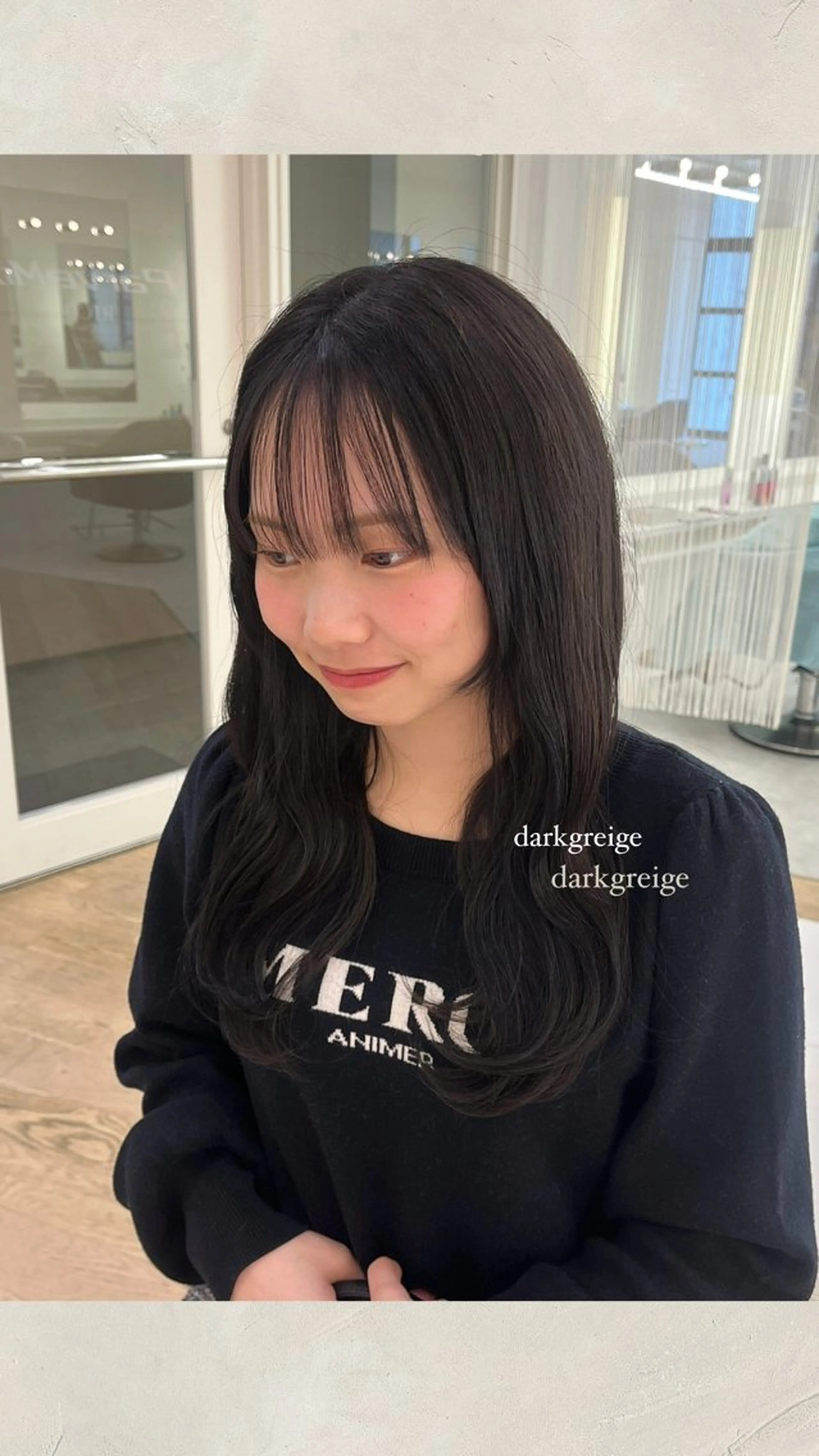 カラー ヘアカラー ParveMix ♡白神みやびのヘアスタイル