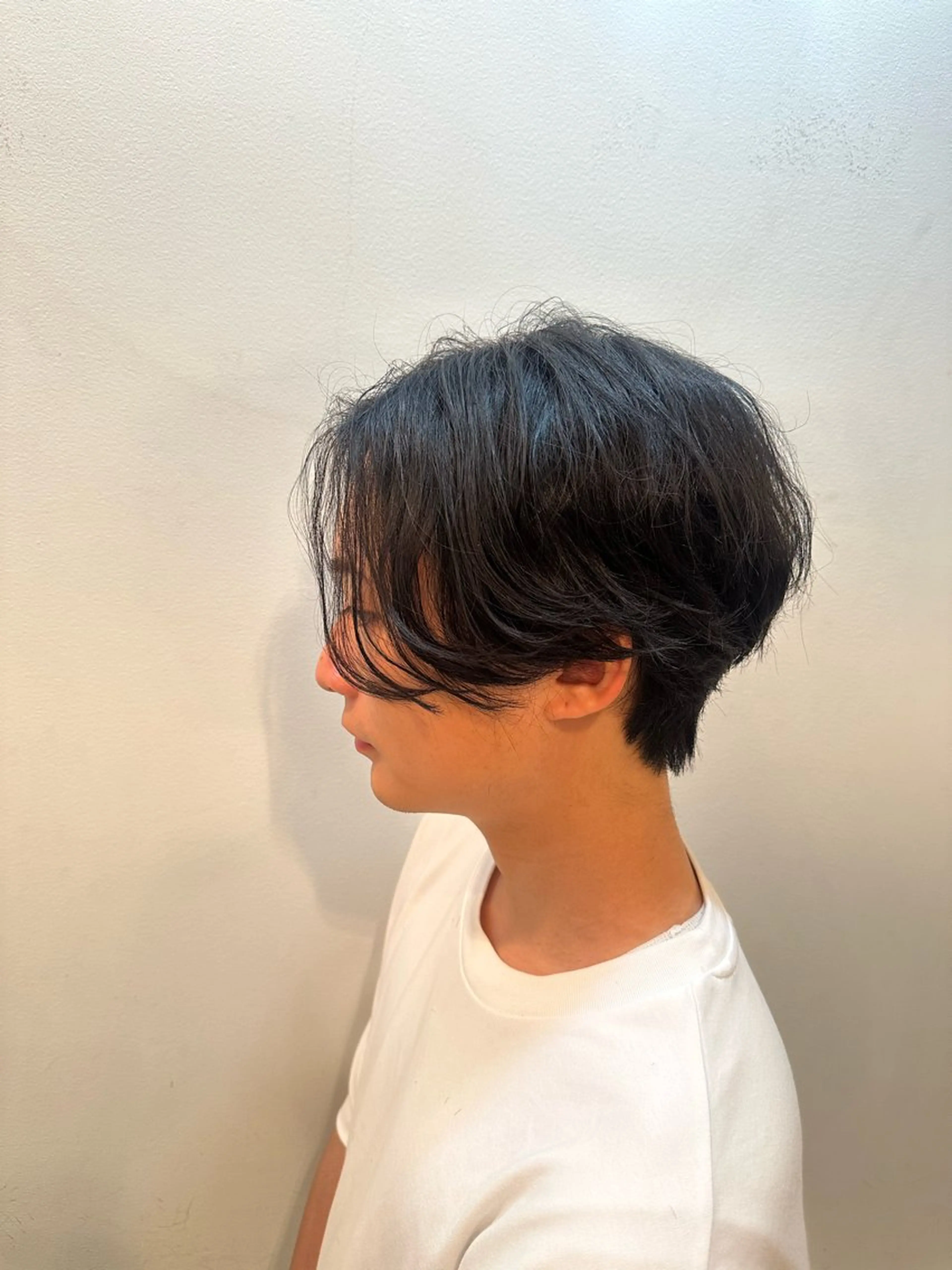 メンズ センターパート カット sugawara daishiのヘアスタイル