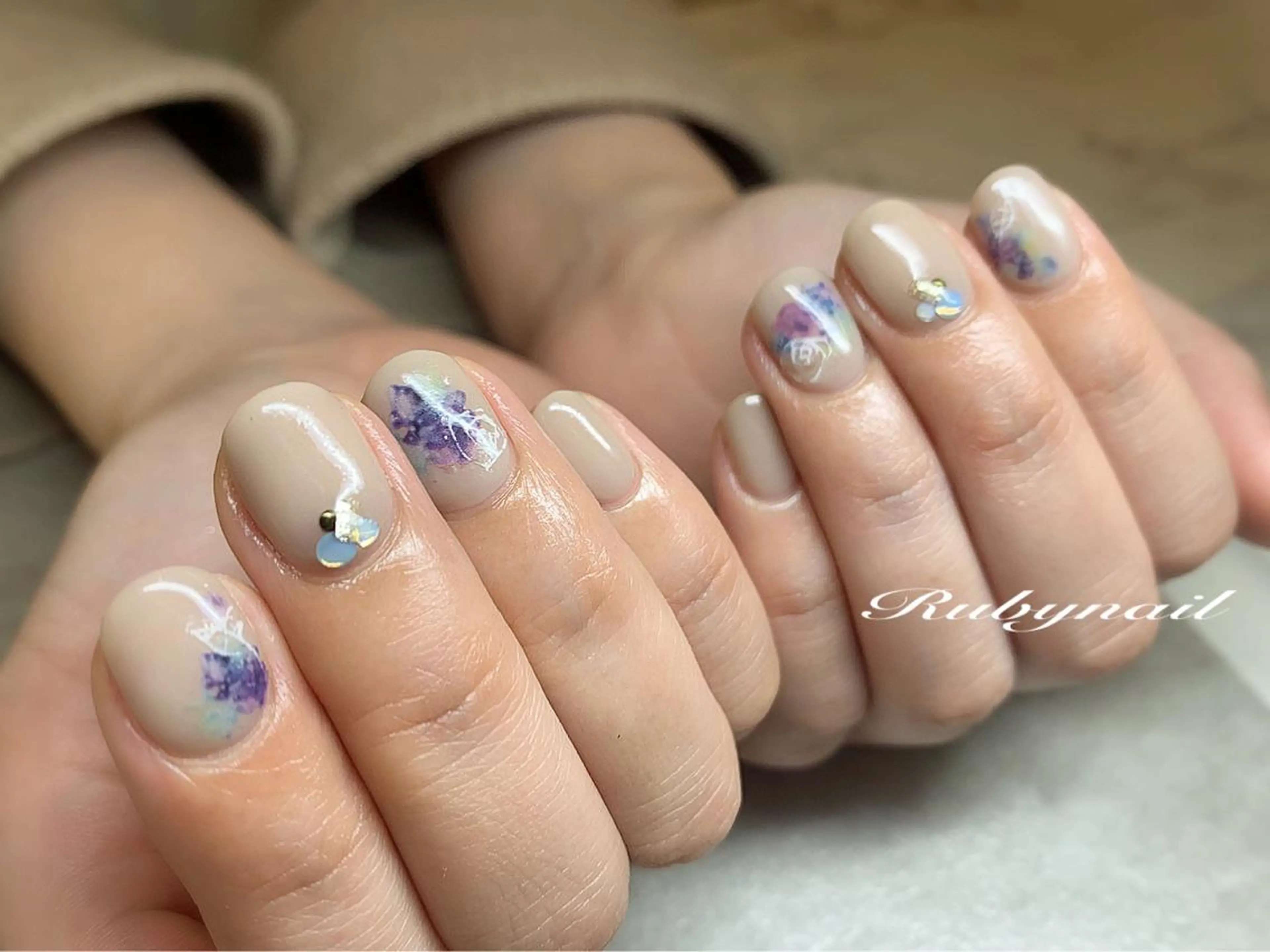 ネイル 春ネイル Rubynail所属・プライベートサロン Rubynailのネイルデザイン