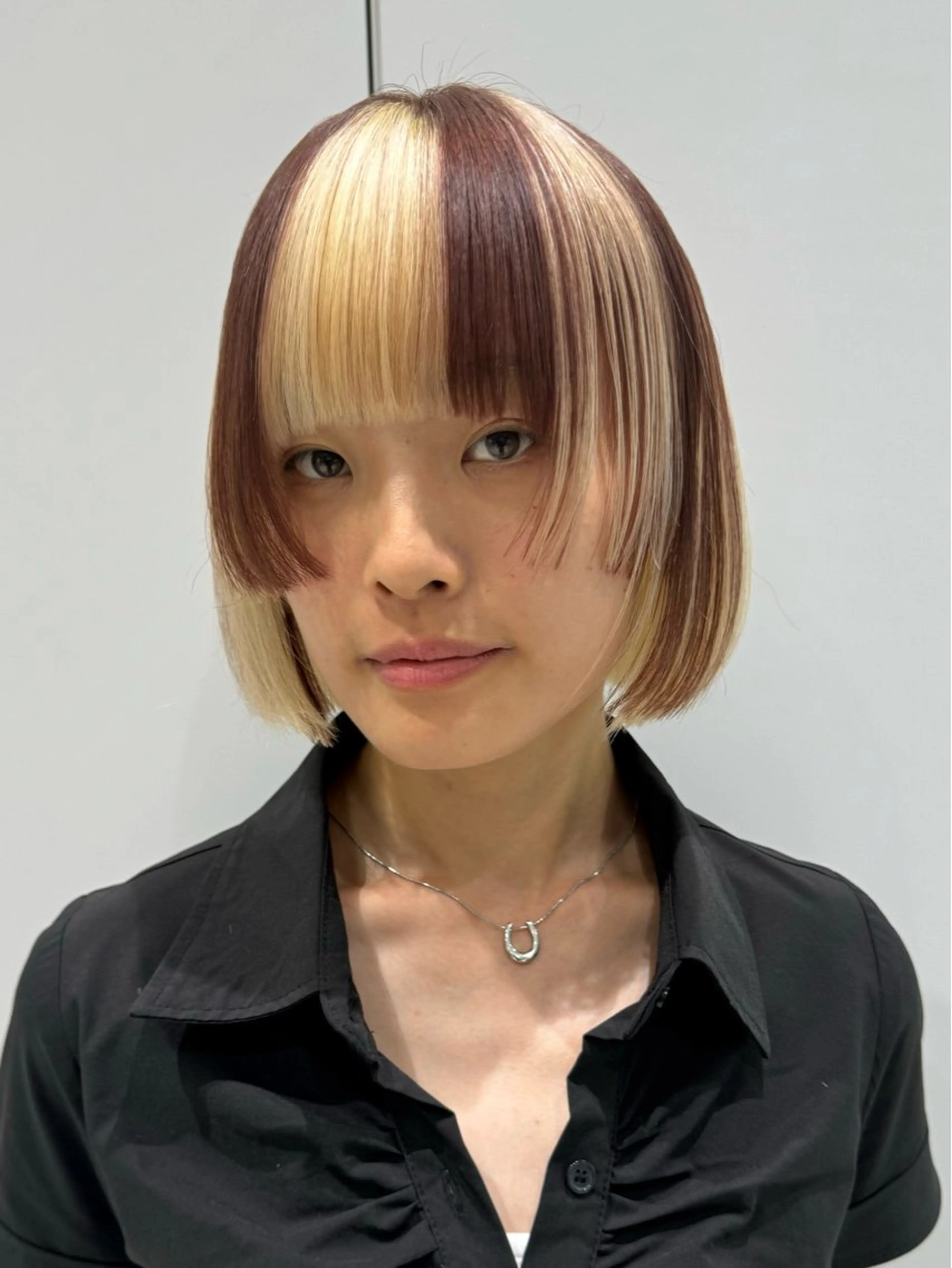 ショート カラー 増井 歩夢のヘアスタイル