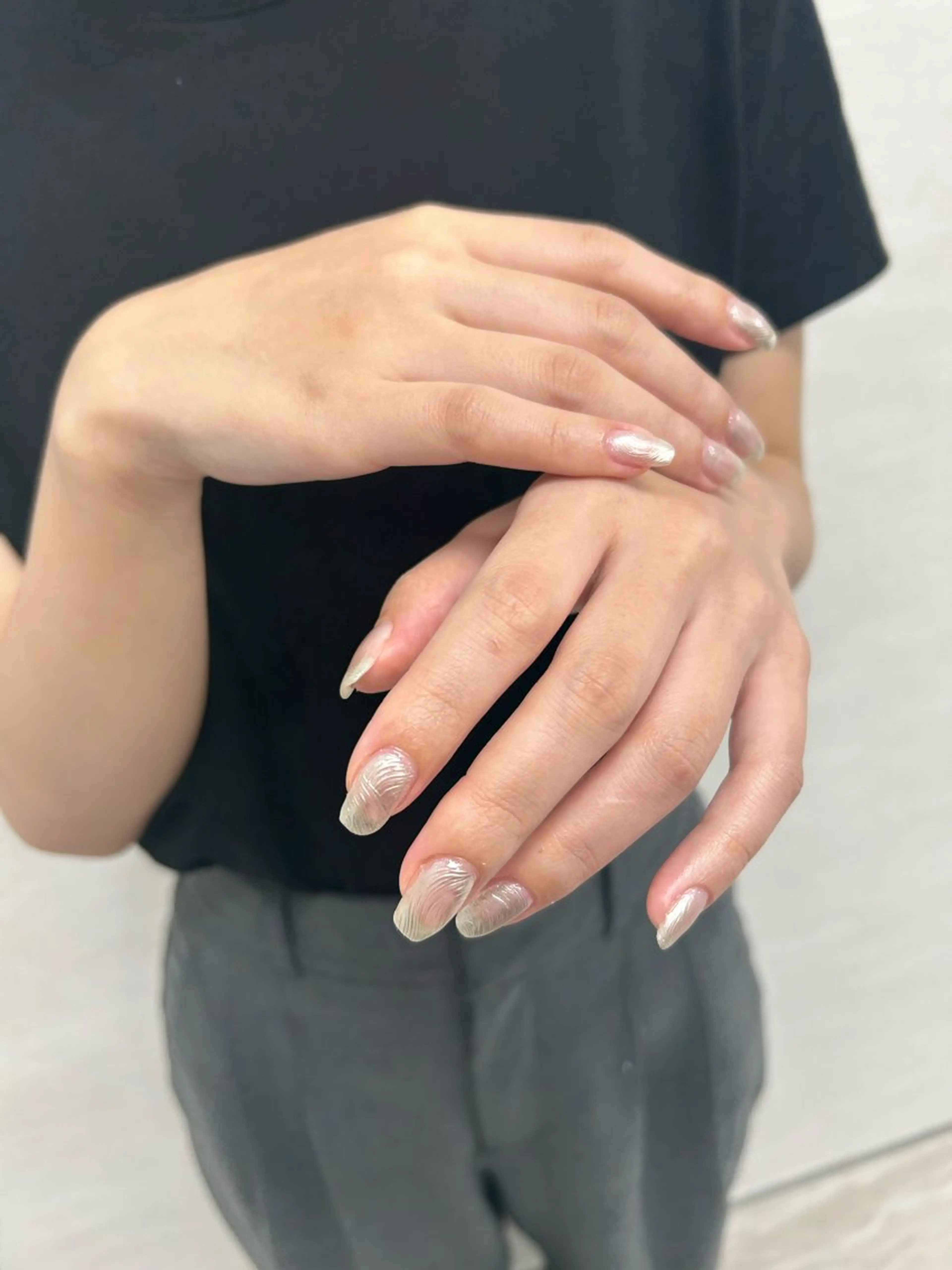ネイル ニュアンスネイル ハンドネイル 畑中 優里のネイルデザイン