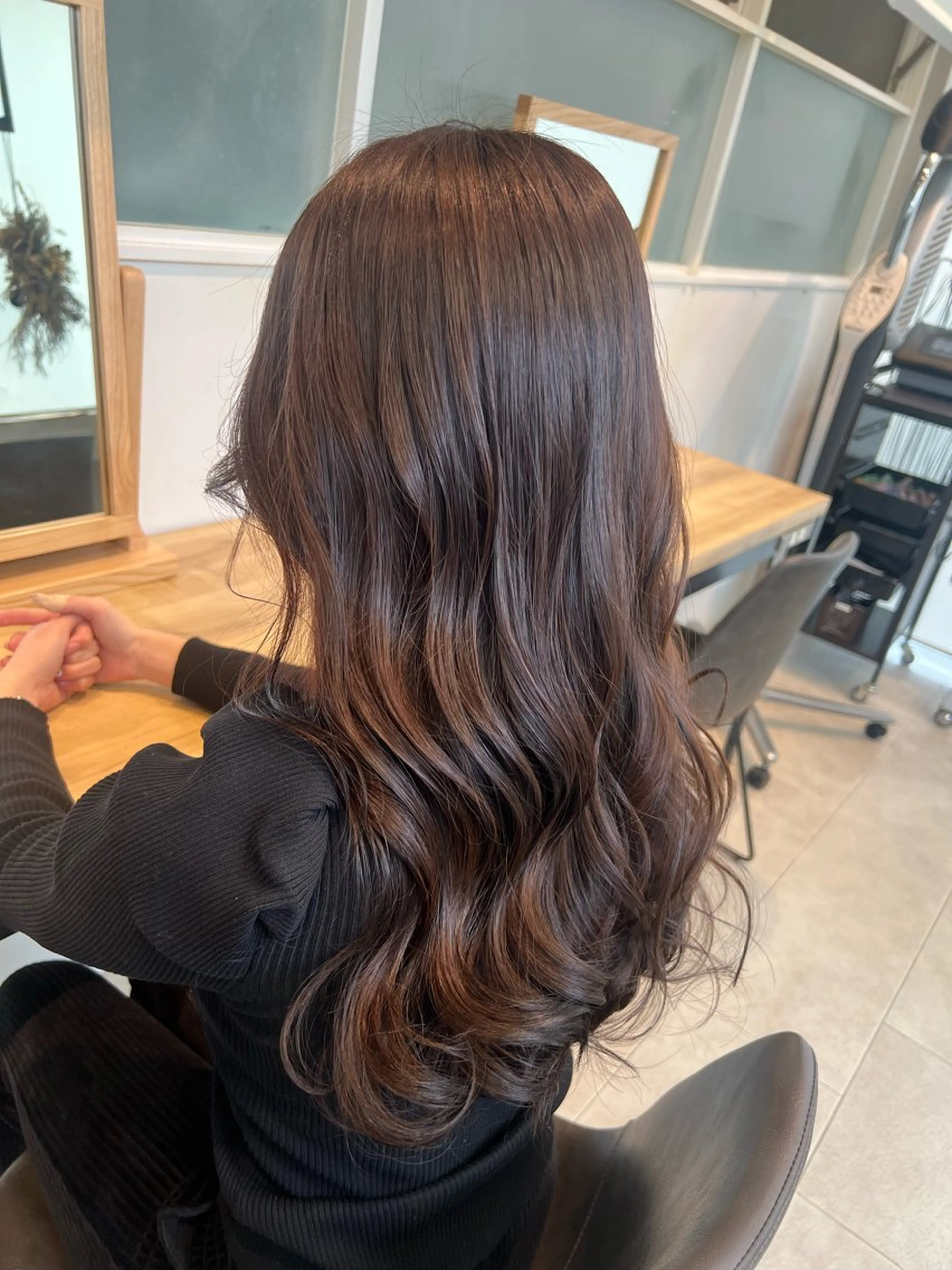 ロング カラー ブラウンカラー ナチュラルブラウン 🫧Ai/ ロロネー森ノ宮💖のヘアスタイル