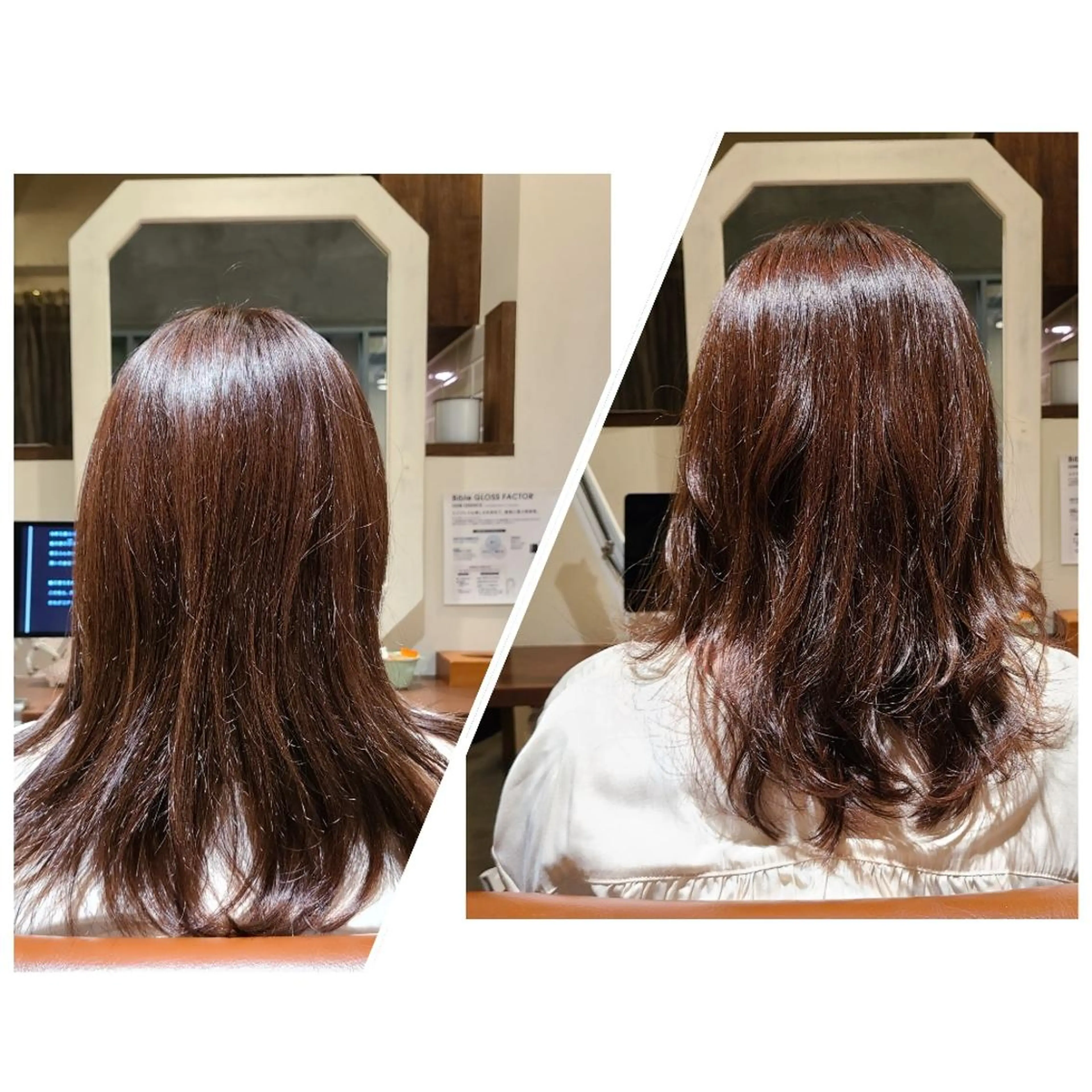 セミロング レイヤーカット カット Hazumi Ayanoのヘアスタイル