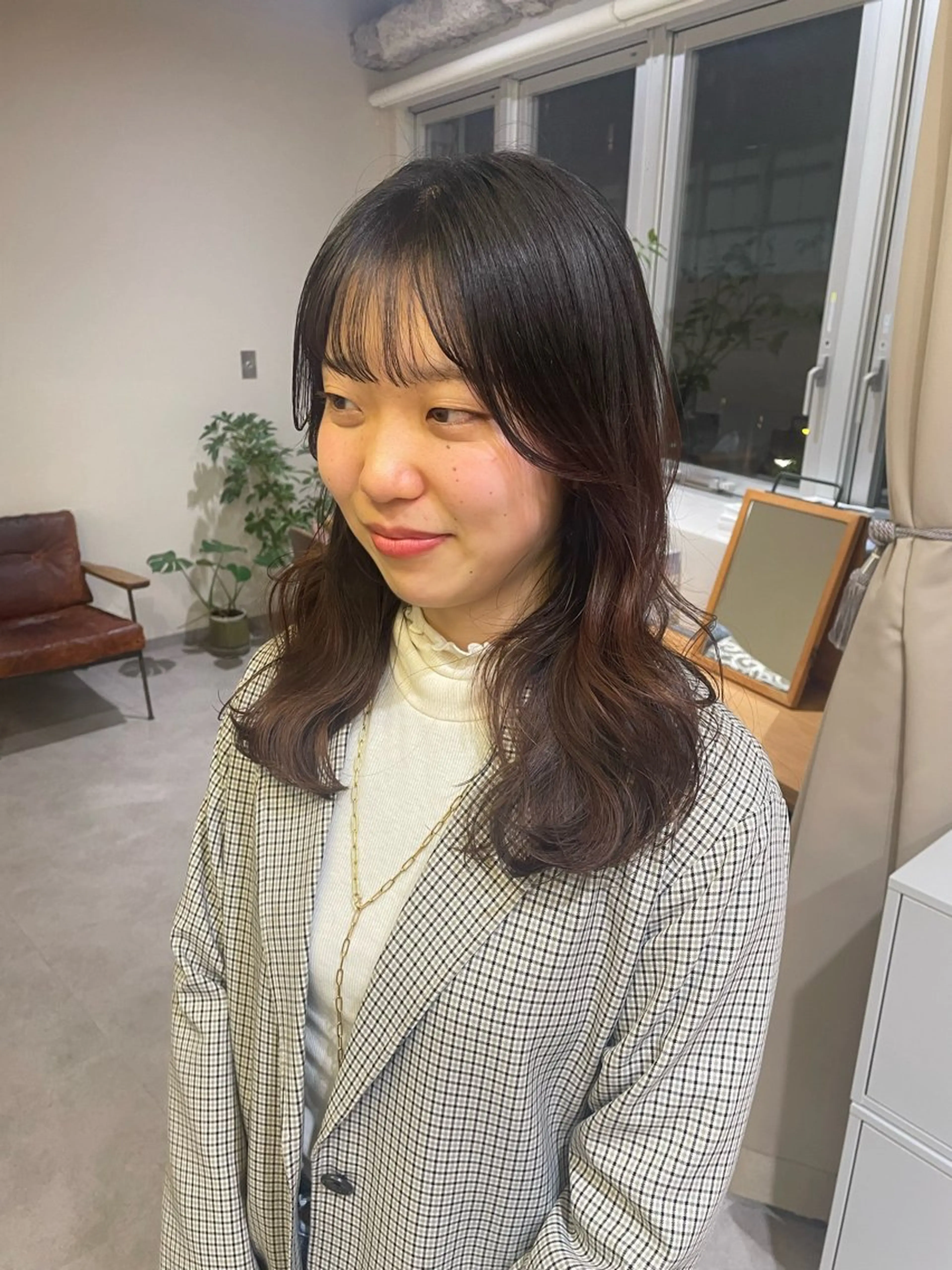 セミロング MASHU chayamachi店所属・【梅田美容室】 似合わせカット サヤのヘアスタイル