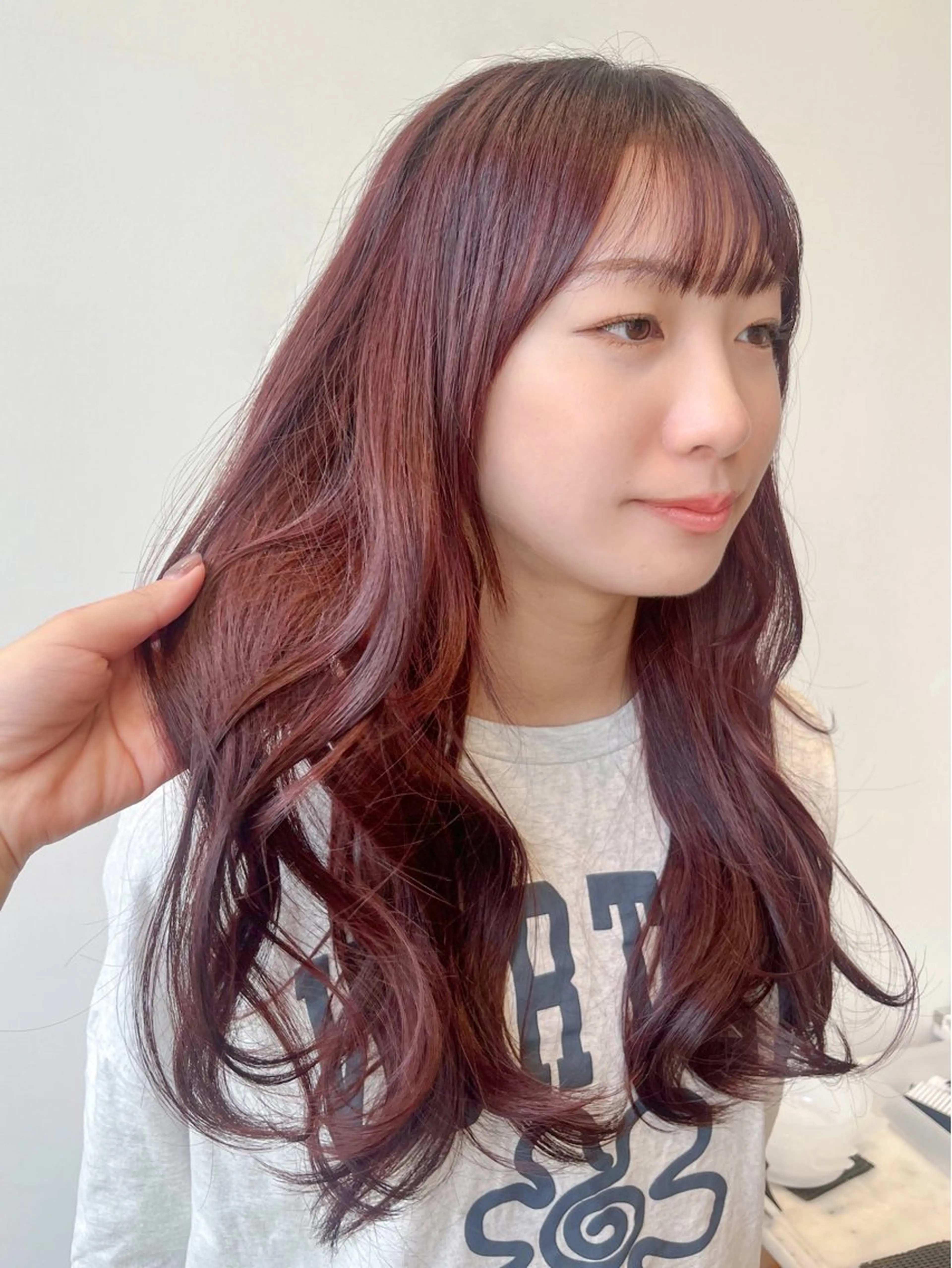 ロング カラー ヘアカラー 暖色カラー/似合わせ カット/名古屋/辻のヘアスタイル