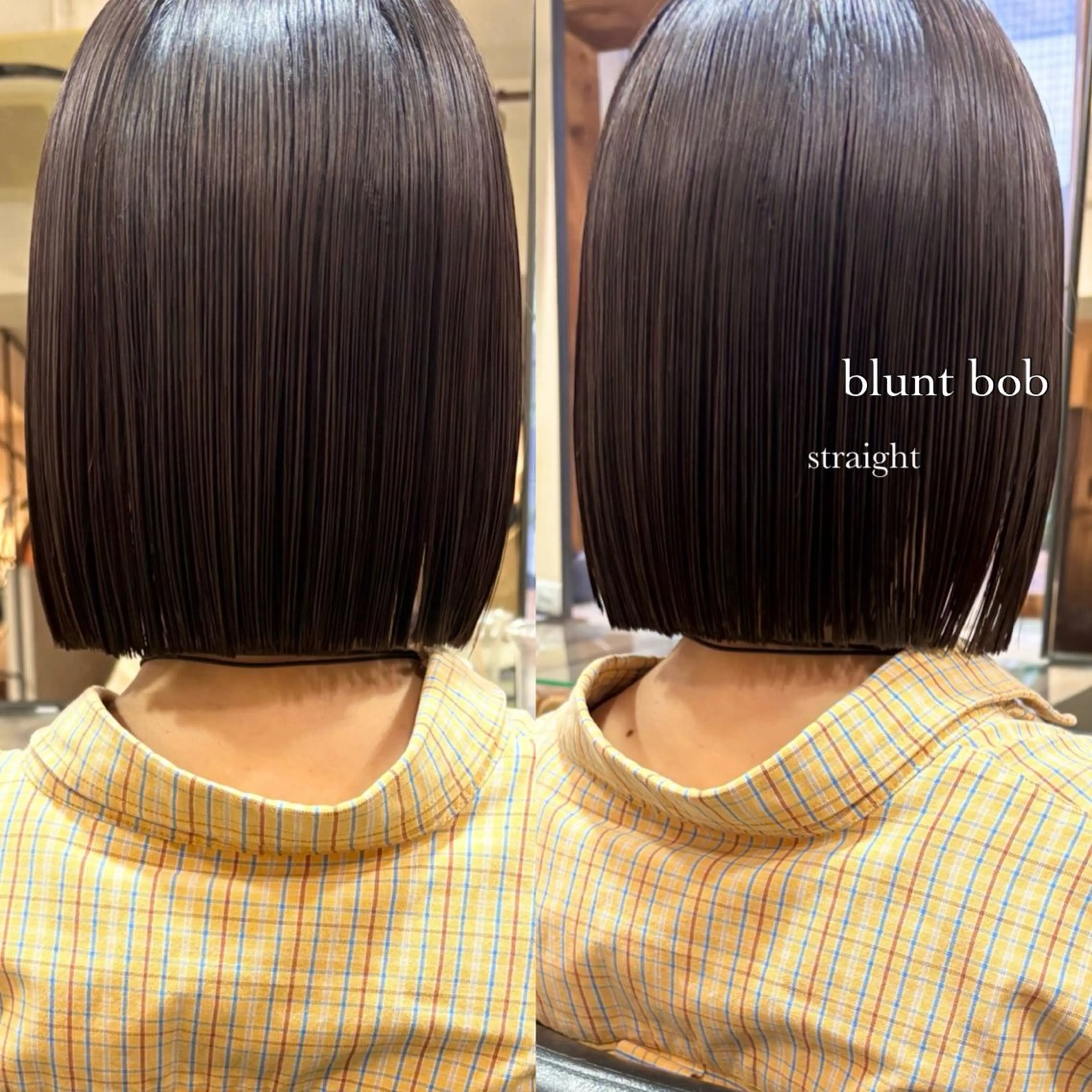 ミディアム パーマ カット 縮毛矯正 ⌇透明感color 🌹ᴍᴇɢᴜᴍɪ ⌇のヘアスタイル