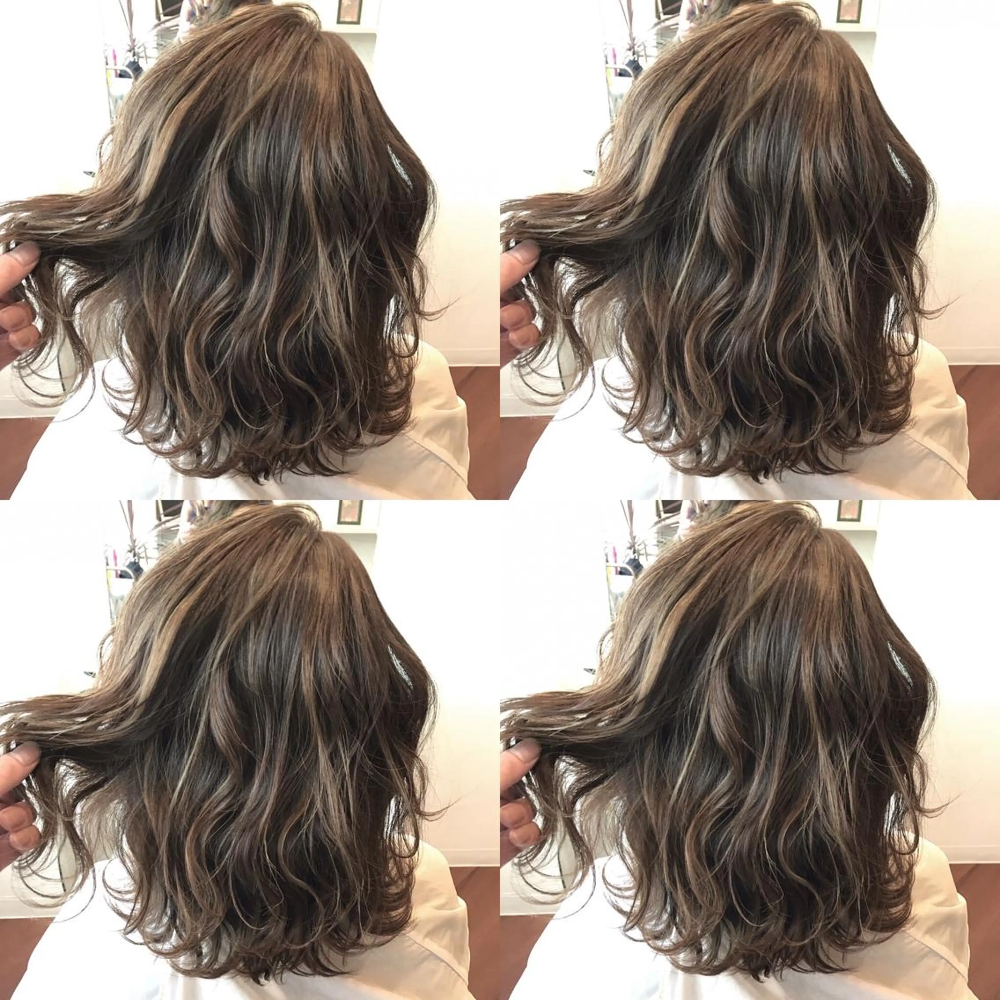 ミディアム カラー Livre所属・【ツヤ髪カラー】本郷 星音のヘアスタイル