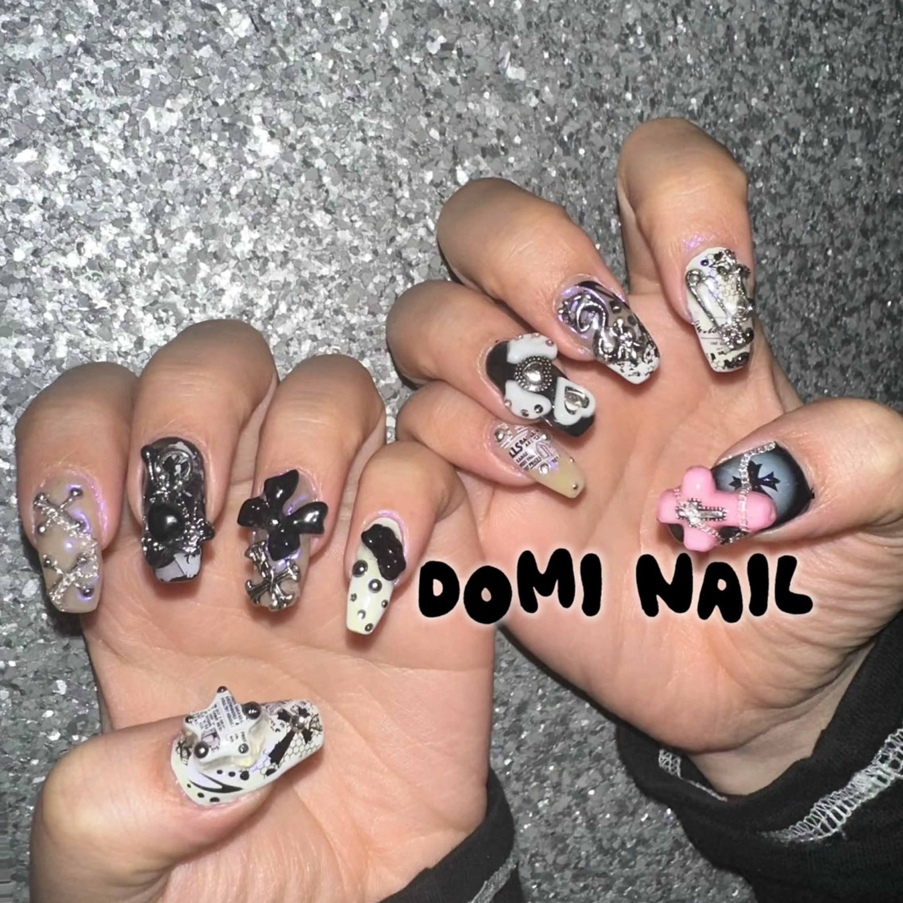 ネイル ゴージャス ハンドネイル Domi Nail Salon所属・Domi Nail Salonのネイルデザイン