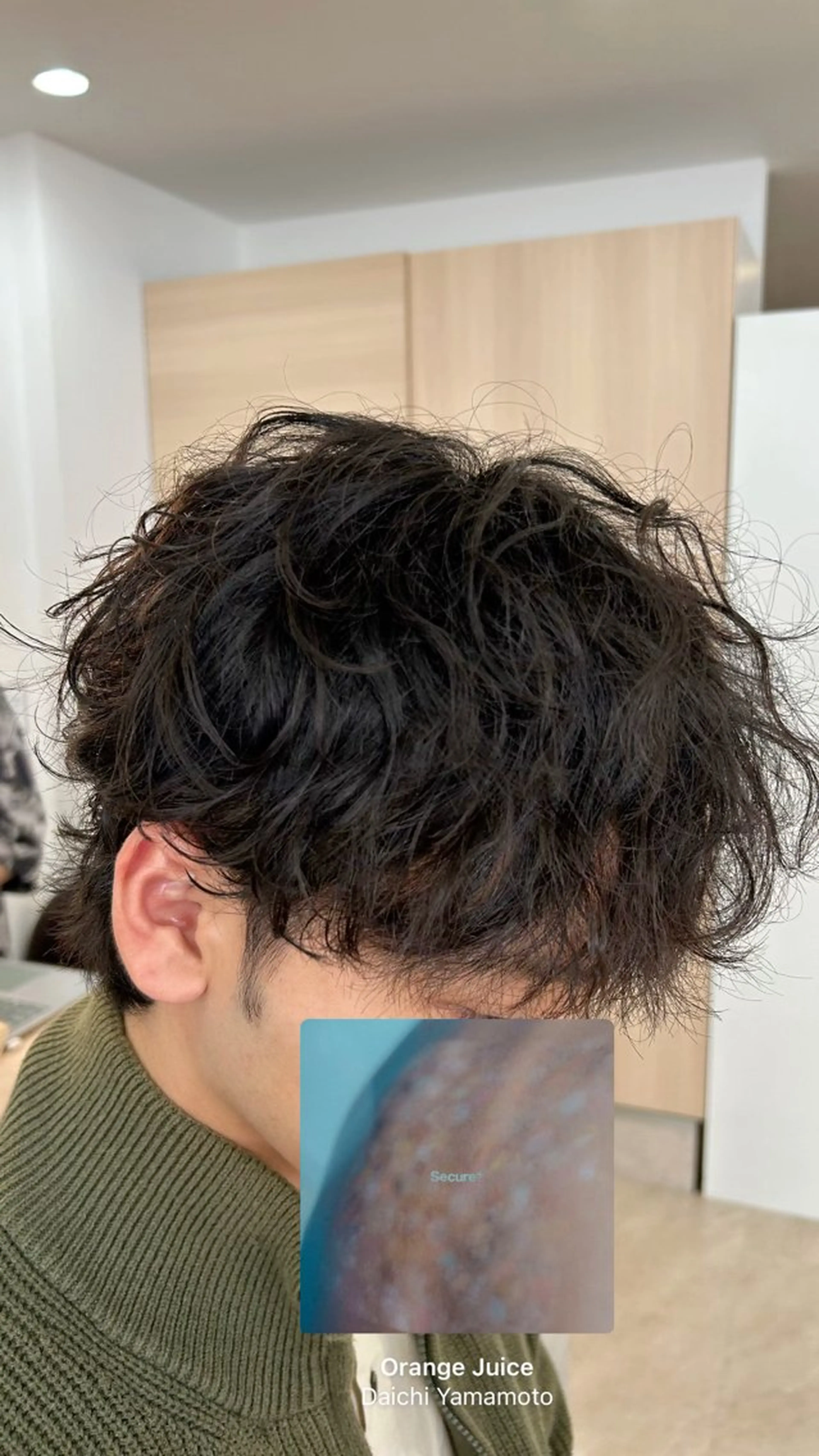 パーマ メンズ カット パーマ メンズ／韓国レイヤー 石田晶人のヘアスタイル